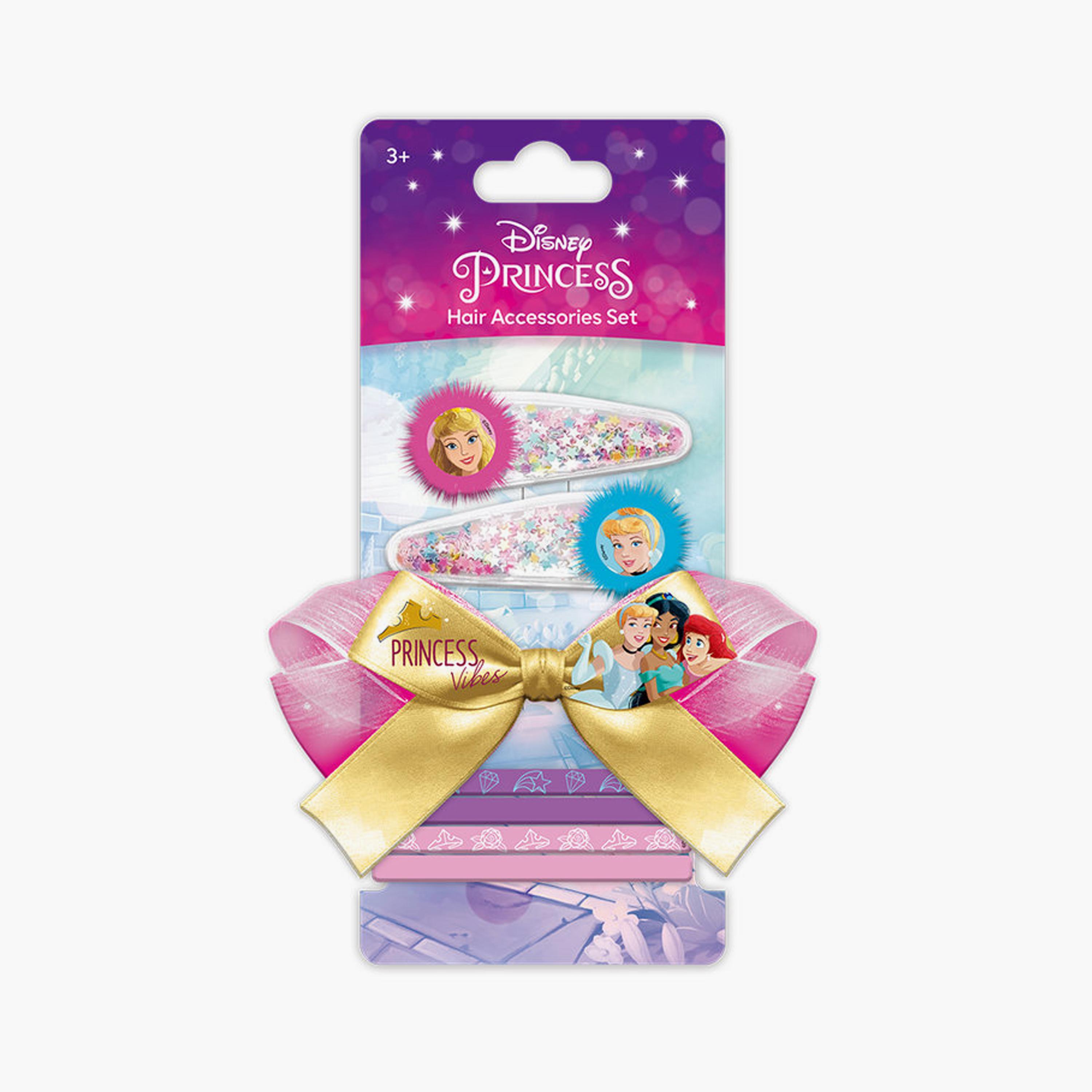Princess 7-Piece Bow, Hair Clips & Hairbands-girls-accessories-hairaccessories-image-2