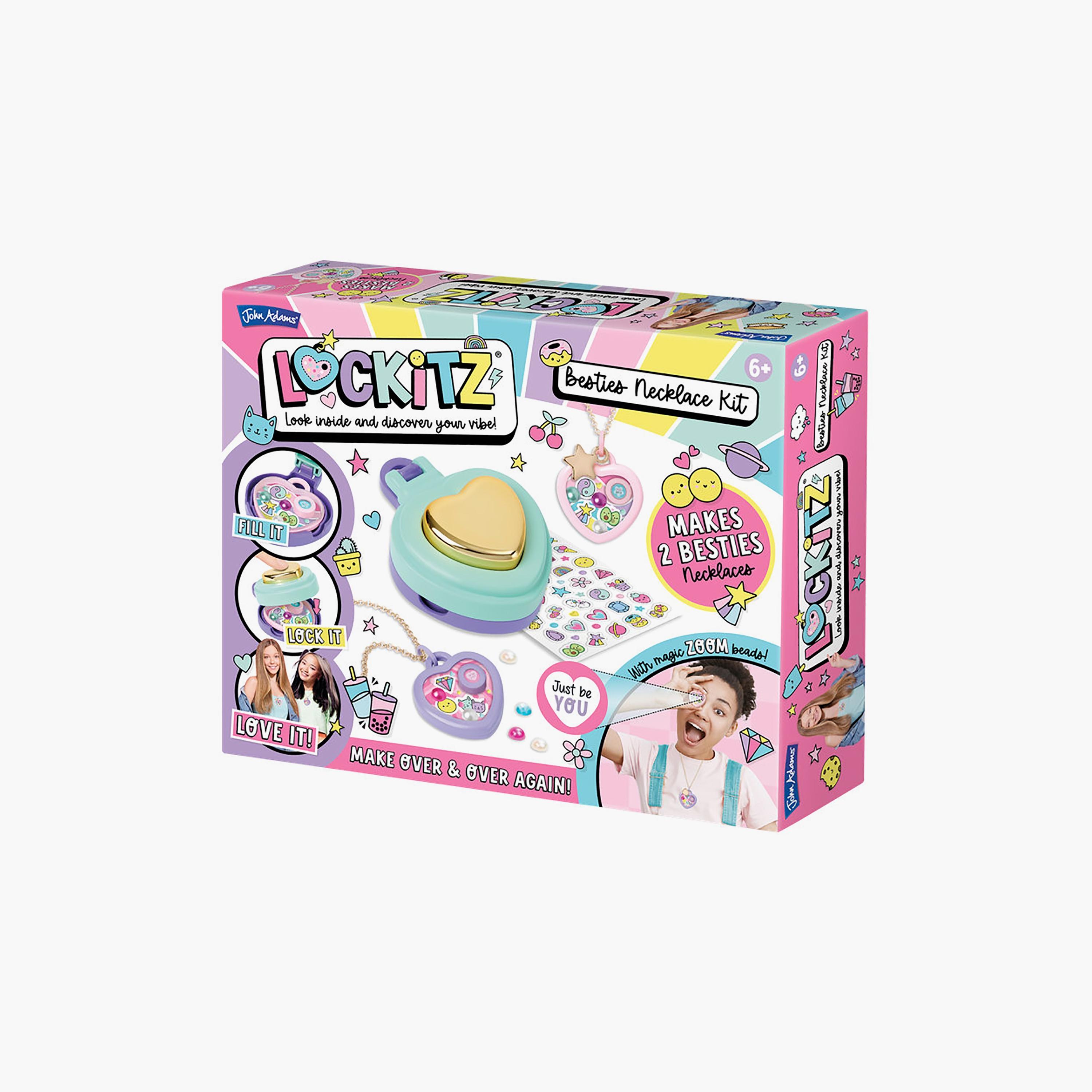 Lockitz Jewellery Making Kit - Besties Necklace-school-artsandcrafts-image-4