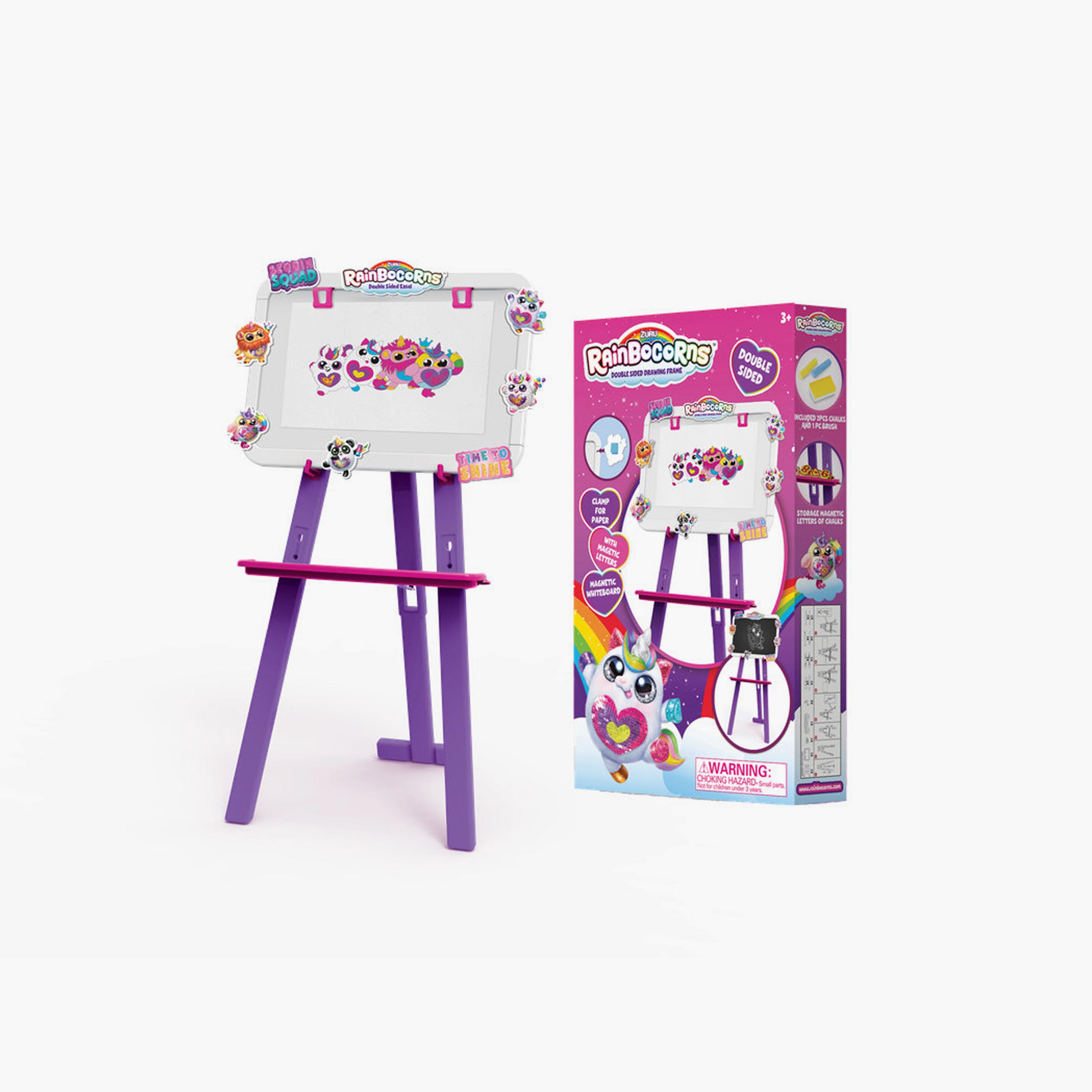 Rainbocorns Double Sided Board Easel with Magnetic Letters & Stationary Set-school-artsandcrafts-image-2