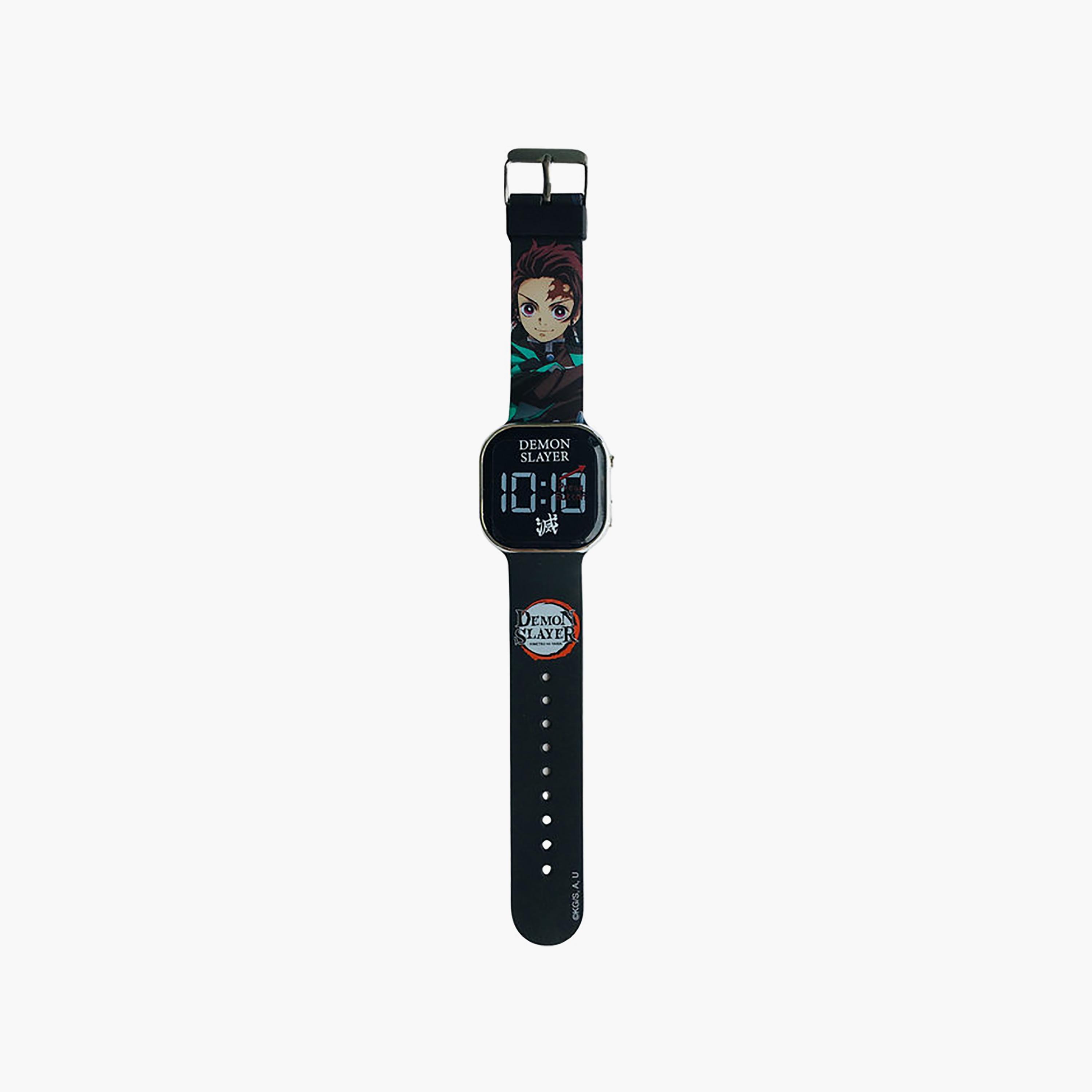 ساعة رقمية تايم تك بتصميم ديمون سلاير-boys-accessories-watches-image-1