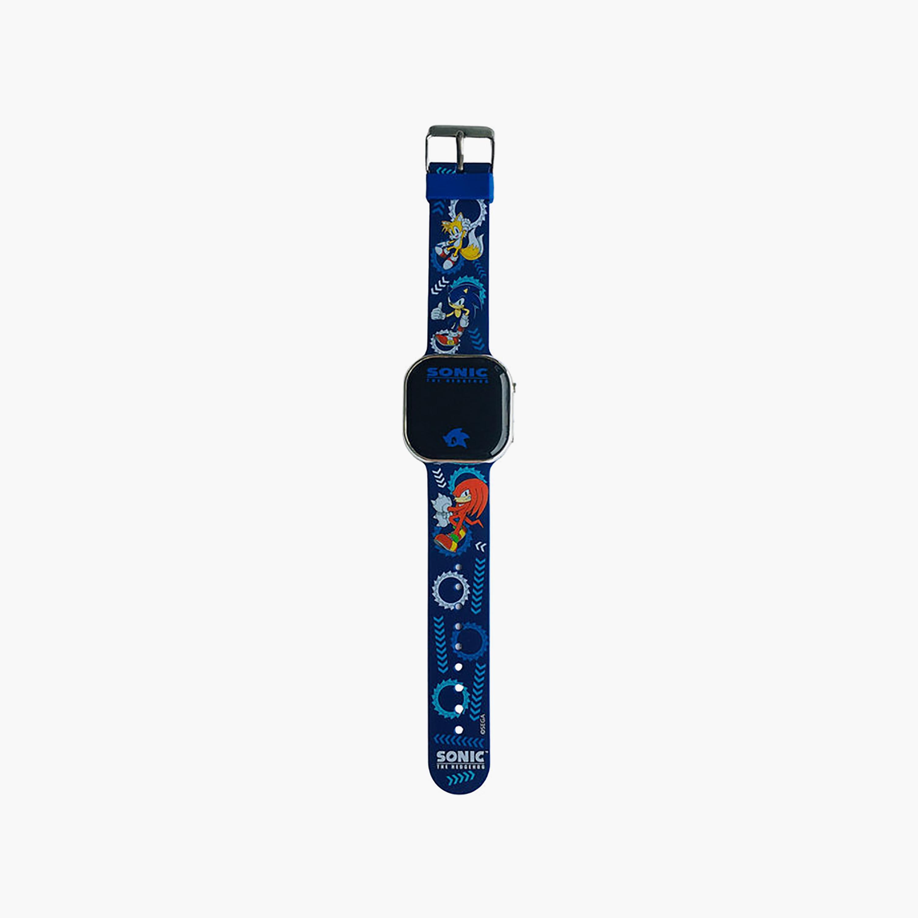 ساعة رقمية تايم تك بتصميم سونيك هيدجهوج-boys-accessories-watches-image-1