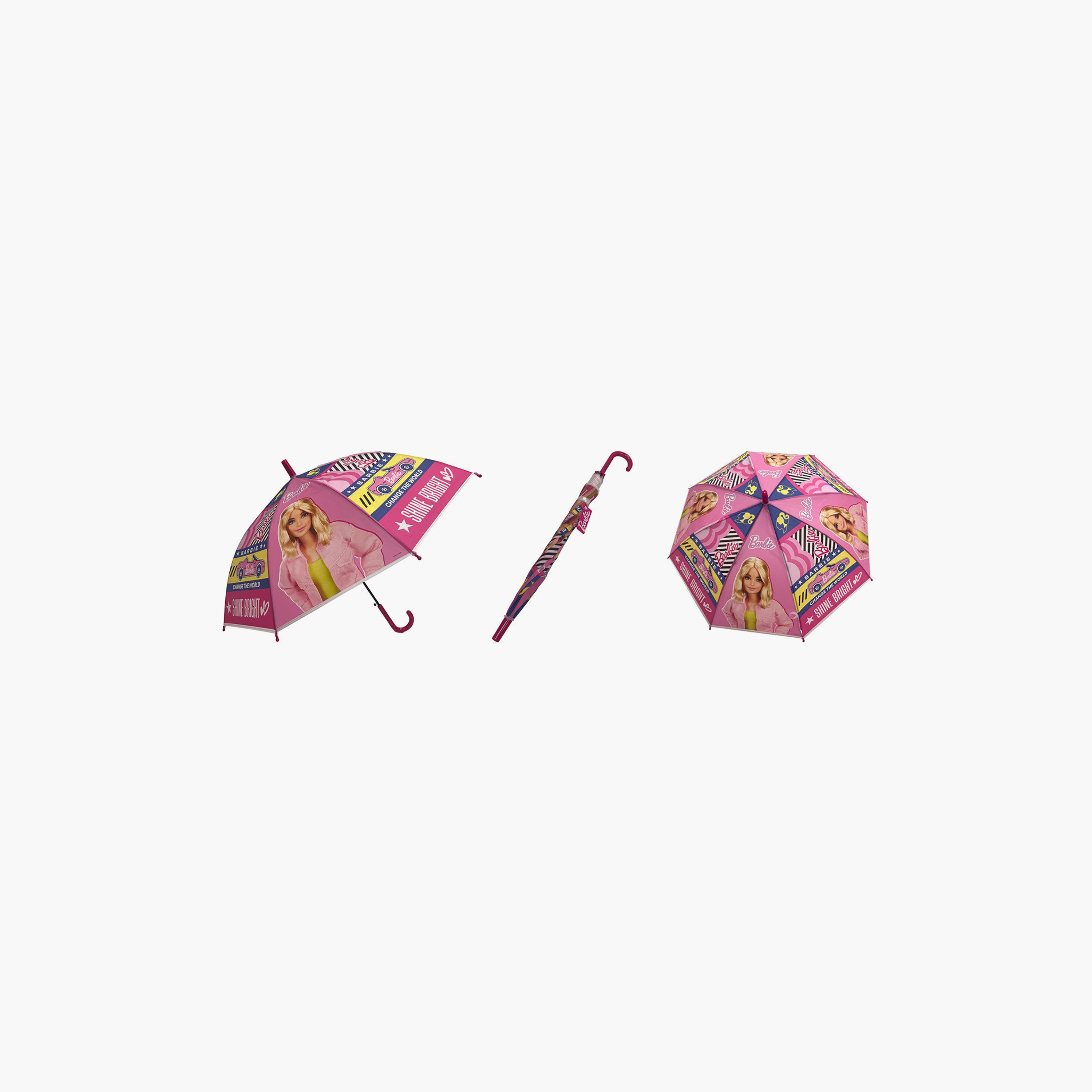 Barbie Child-Friendly Printed Umbrella-baby-gear-travelaccessories-image-2