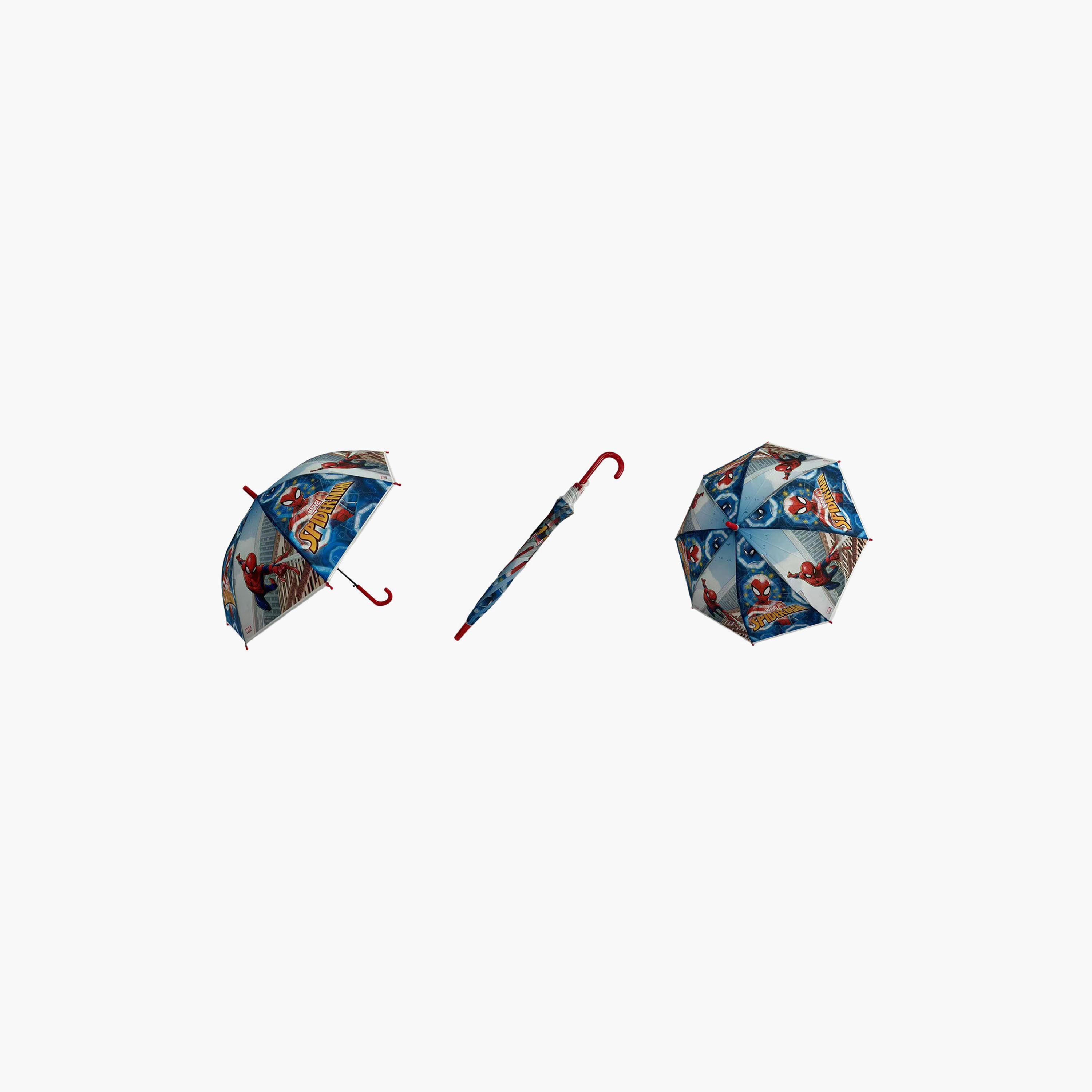 Spiderman Printed Umbrella-baby-gear-travelaccessories-image-2