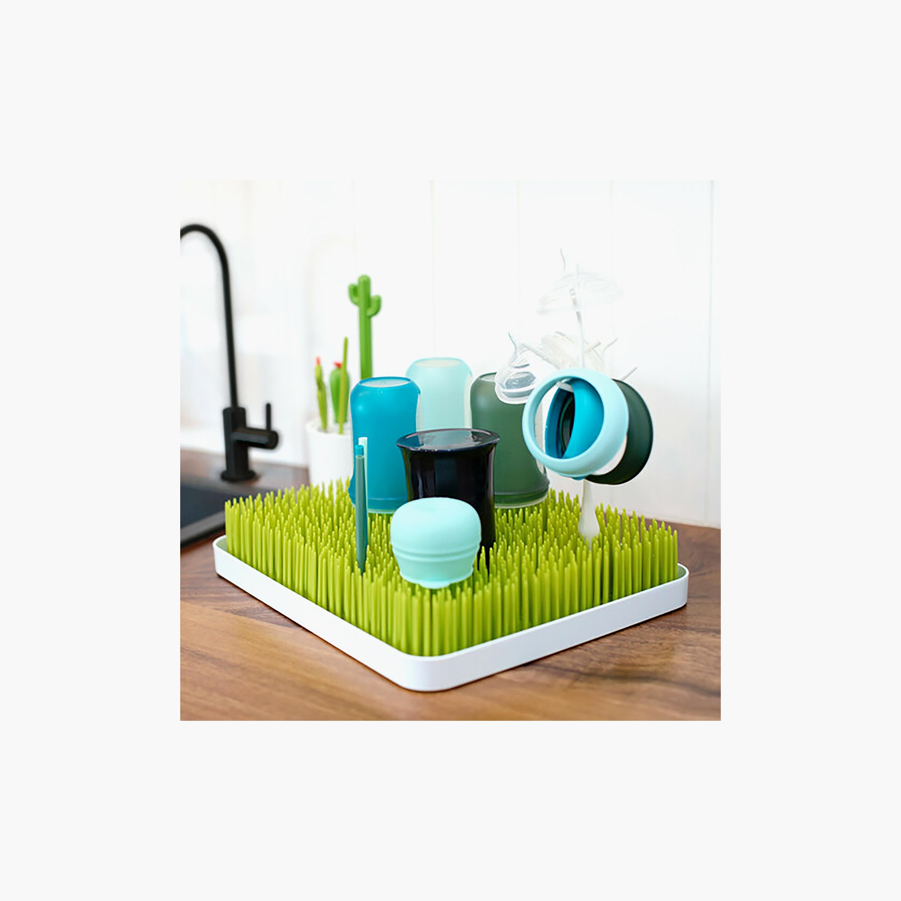 Boon Grass Countertop Drying Rack - Green-baby-feeding-accessories-image-2