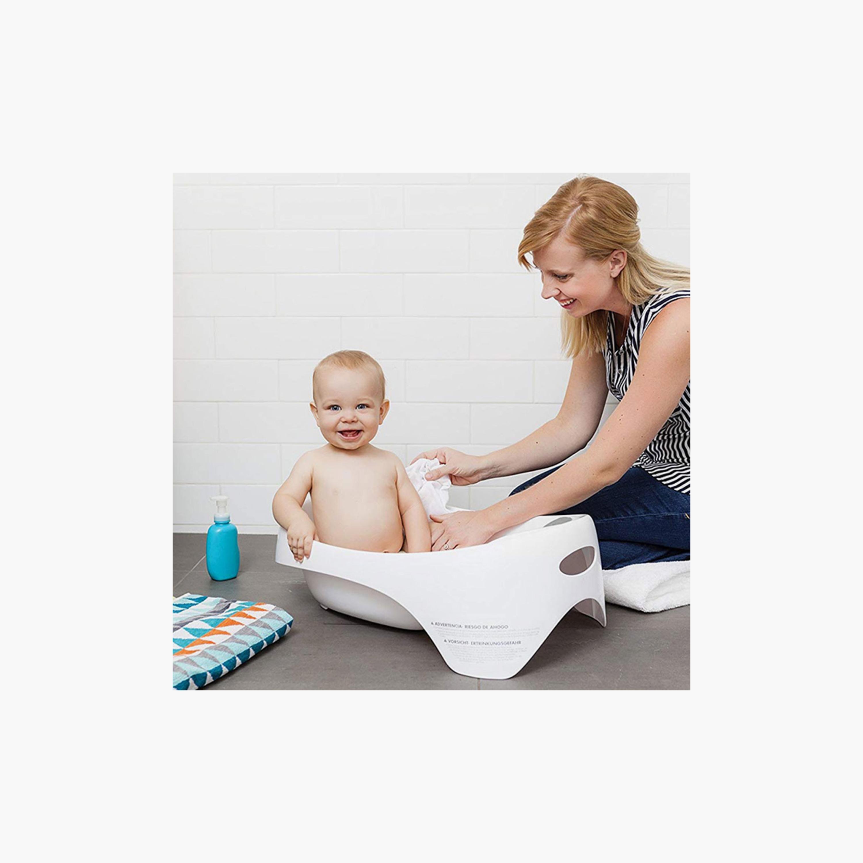 Boon Soak Baby Bathtub - Stage 3 - Grey-baby-bathandcare-bathtubs-image-2