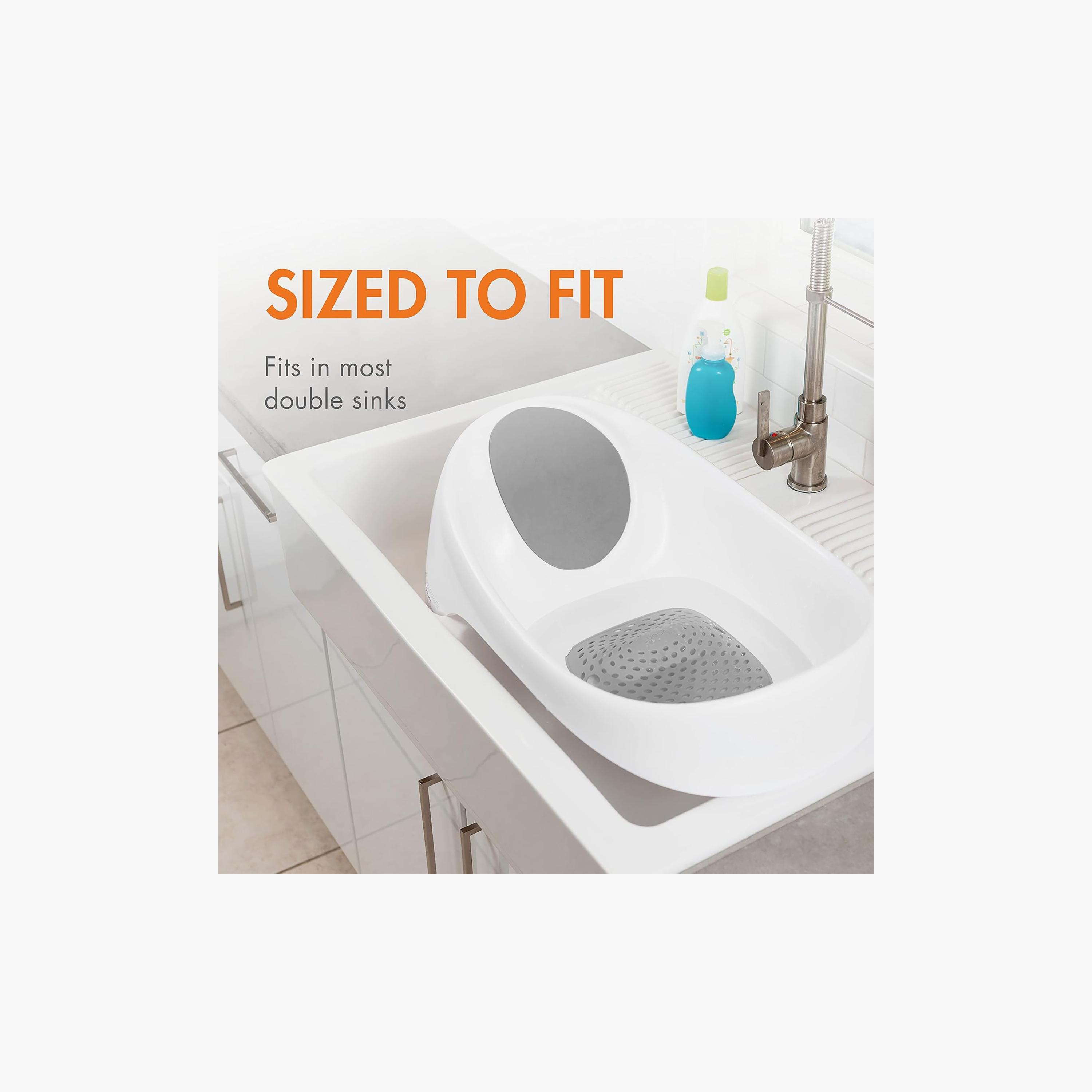 Boon Soak Baby Bathtub - Stage 3 - Grey-baby-bathandcare-bathtubs-image-4