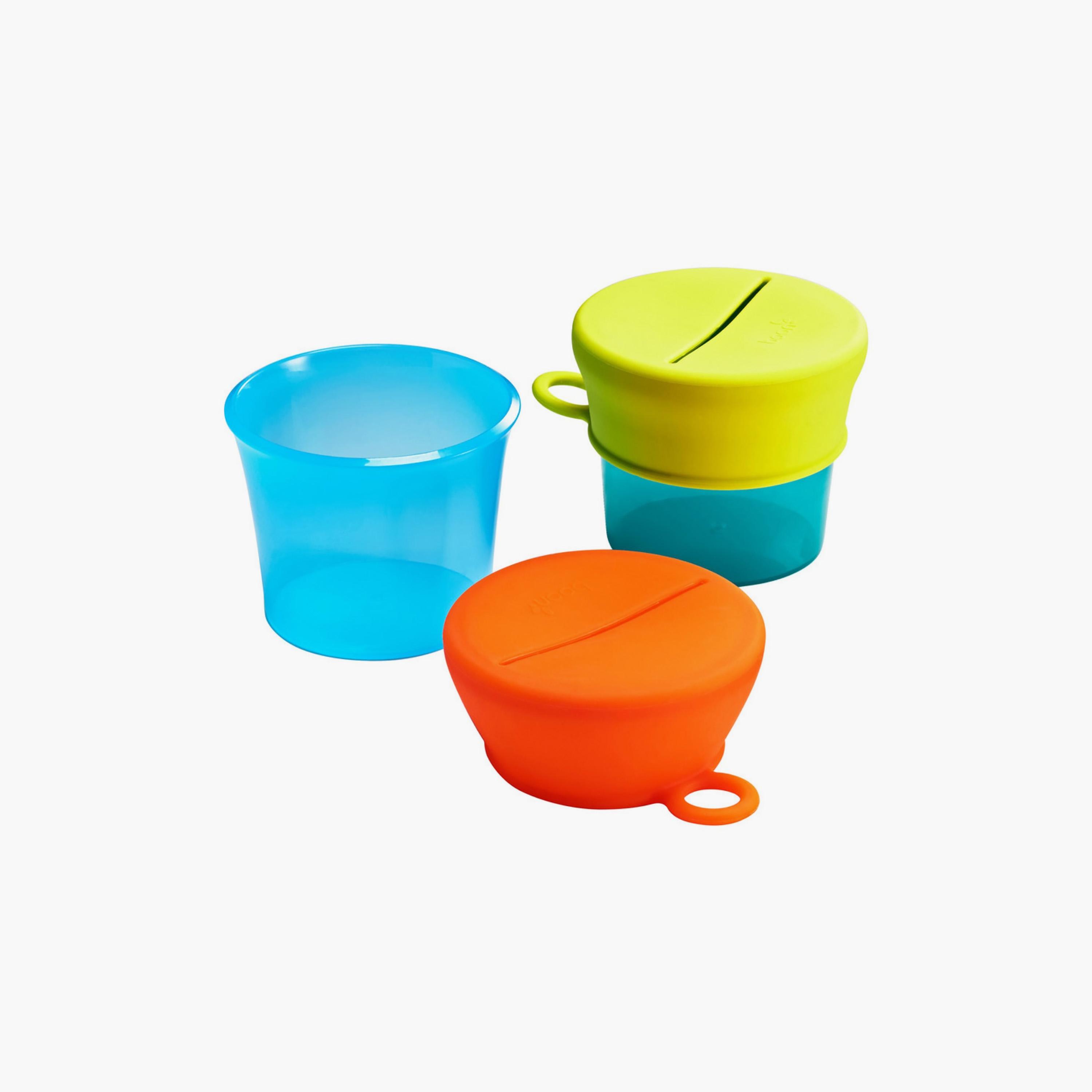 حاوية وجبات خفيفة سناغ بأغطية سيليكون من بوون - 4 قطع-baby-feeding-mealtimeessentials-image-2