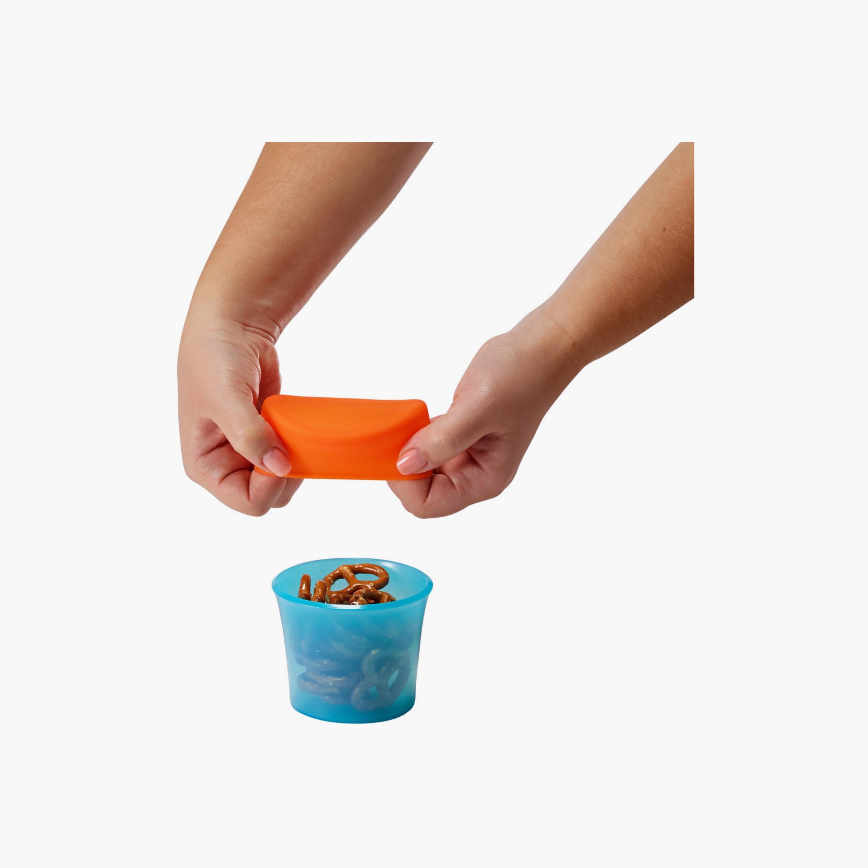 حاوية وجبات خفيفة سناغ بأغطية سيليكون من بوون - 4 قطع-baby-feeding-mealtimeessentials-image-4