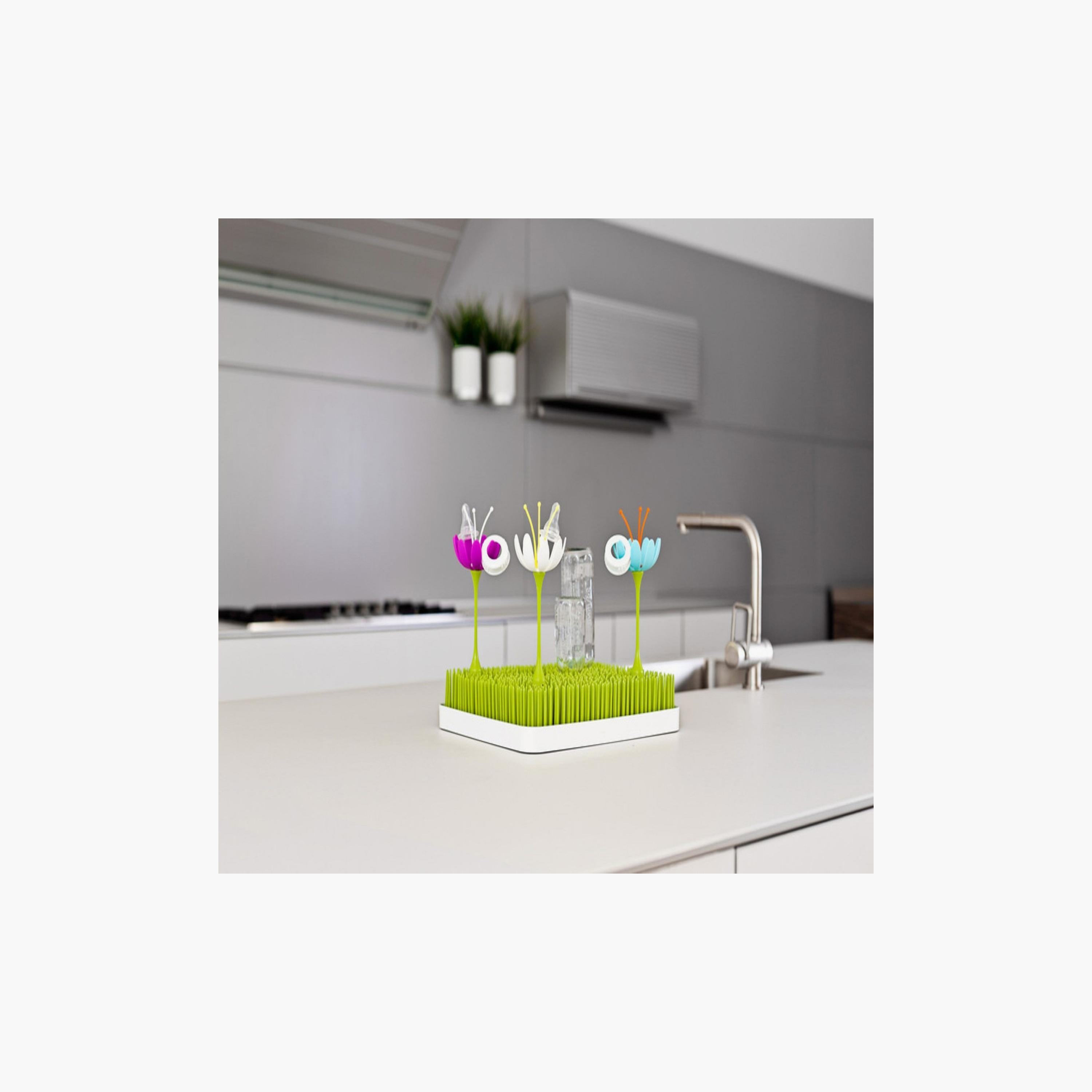 Boon Stem Drying Rack Accessory – Blue/Orange-baby-feeding-accessories-image-2