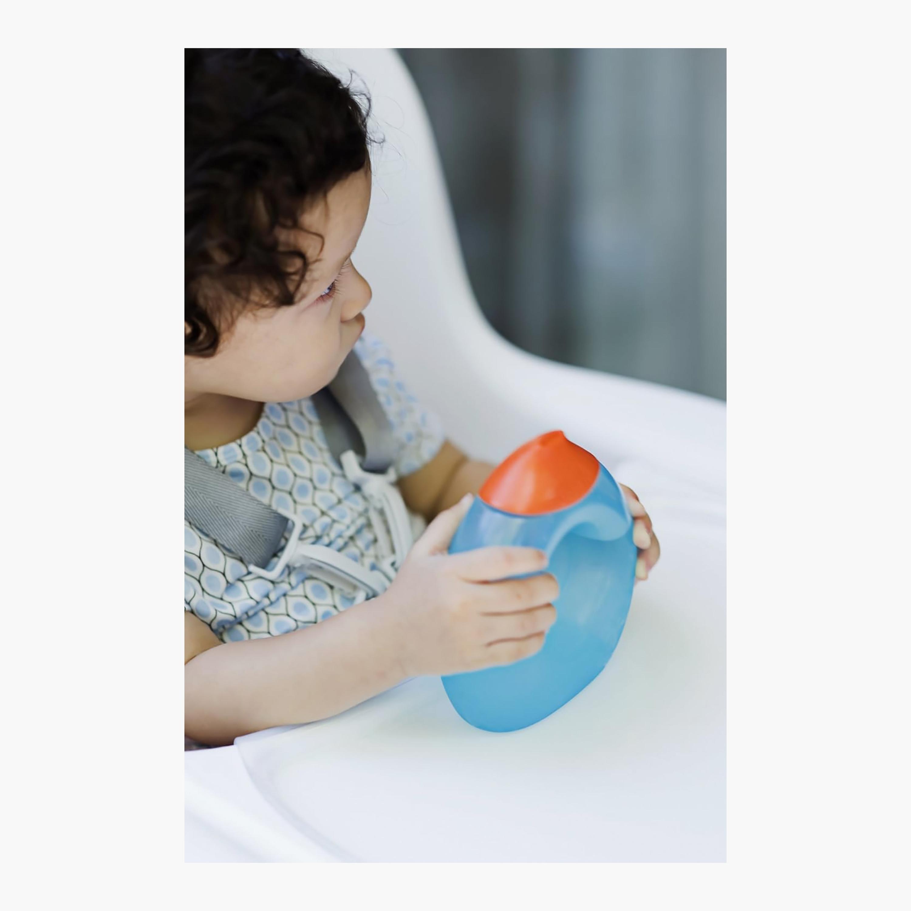 Boon Fluid Sippy Cup - 10 Ounce - Blue/Orange-baby-feeding-mealtimeessentials-image-4