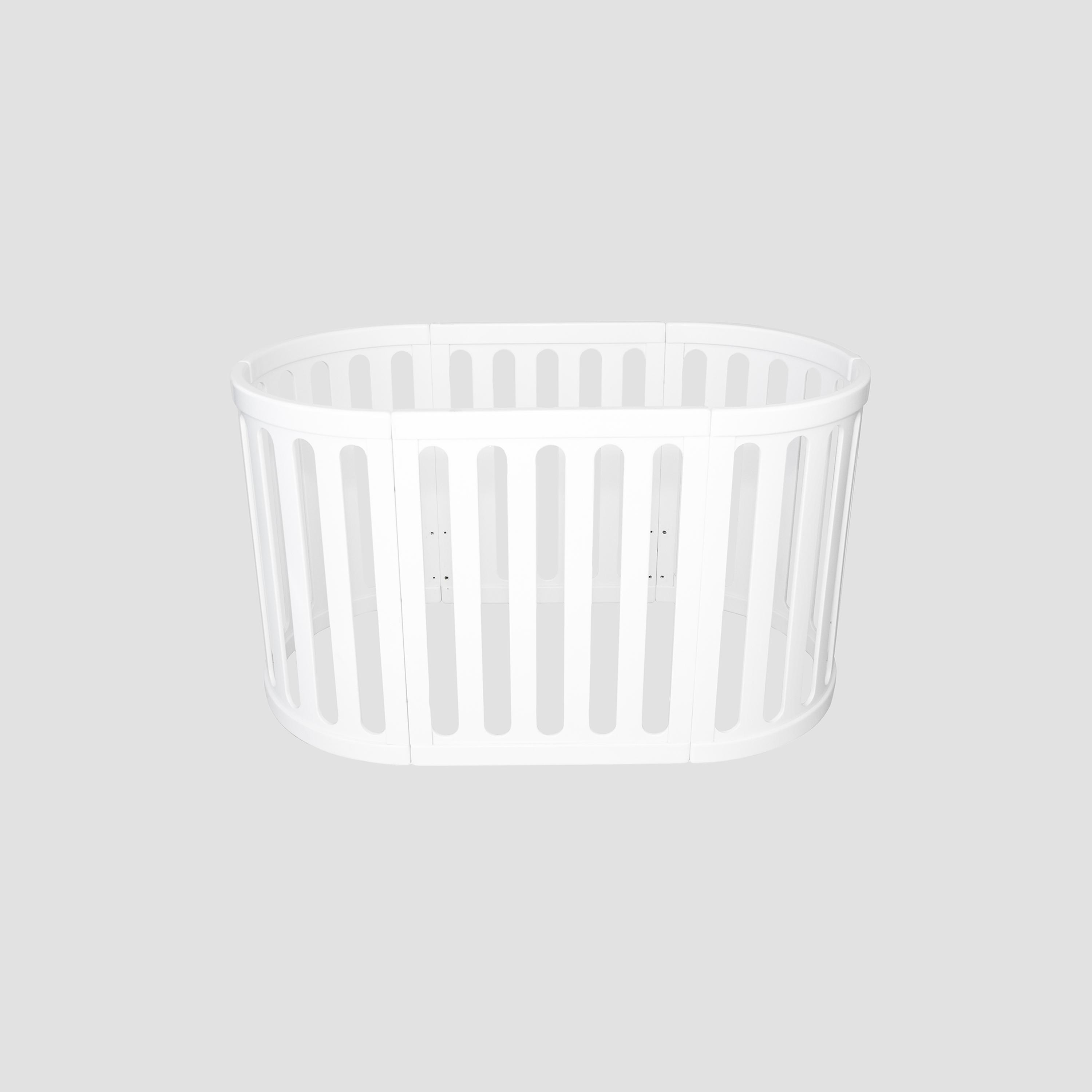 Babyhood Kaylula Sova 5-in-1 Convertible Cot - White-baby-nursery-furniture-cribsandbeds-bassinets-image-3