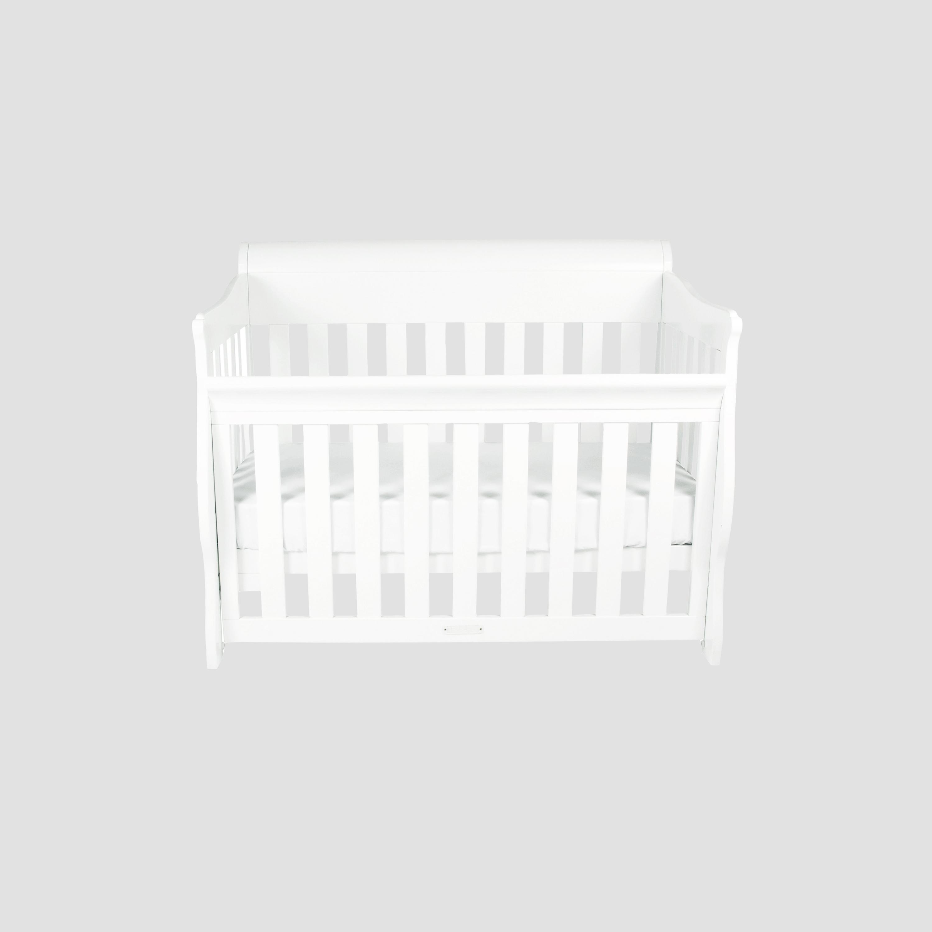 سرير أطفال قابل للتحويل 5 في 1 فخم سلي - أبيض من أماني-baby-nursery-furniture-cribsandbeds-babycribs-image-2