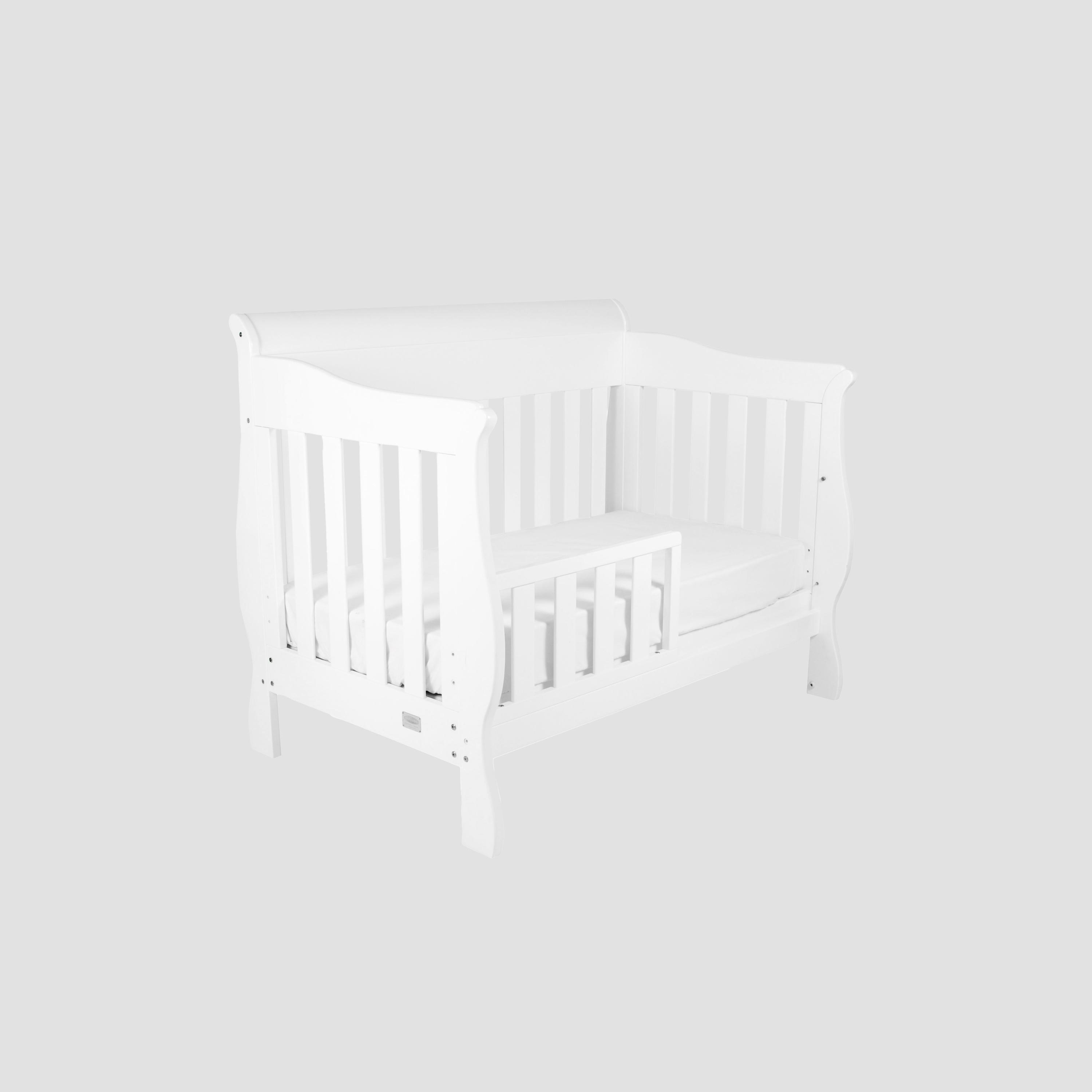 سرير أطفال قابل للتحويل 5 في 1 فخم سلي - أبيض من أماني-baby-nursery-furniture-cribsandbeds-babycribs-image-9