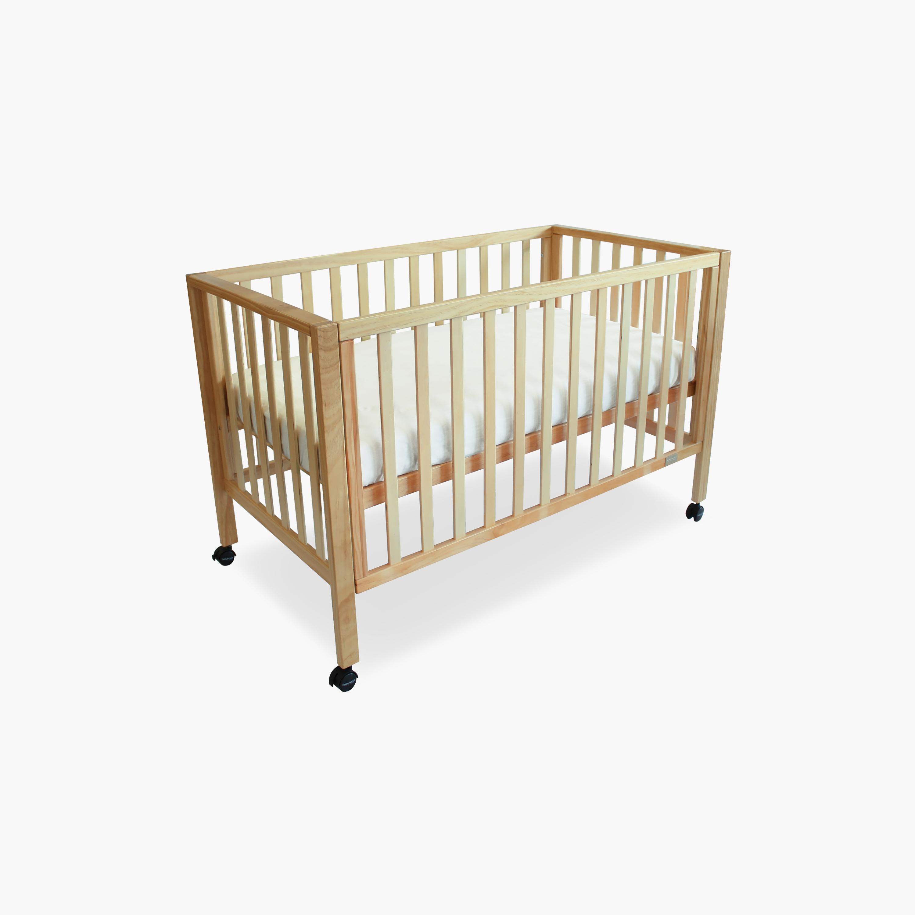 Buy Babyhood Lulu Compact 5-in-1 Convertible Cot - Beech Online ...