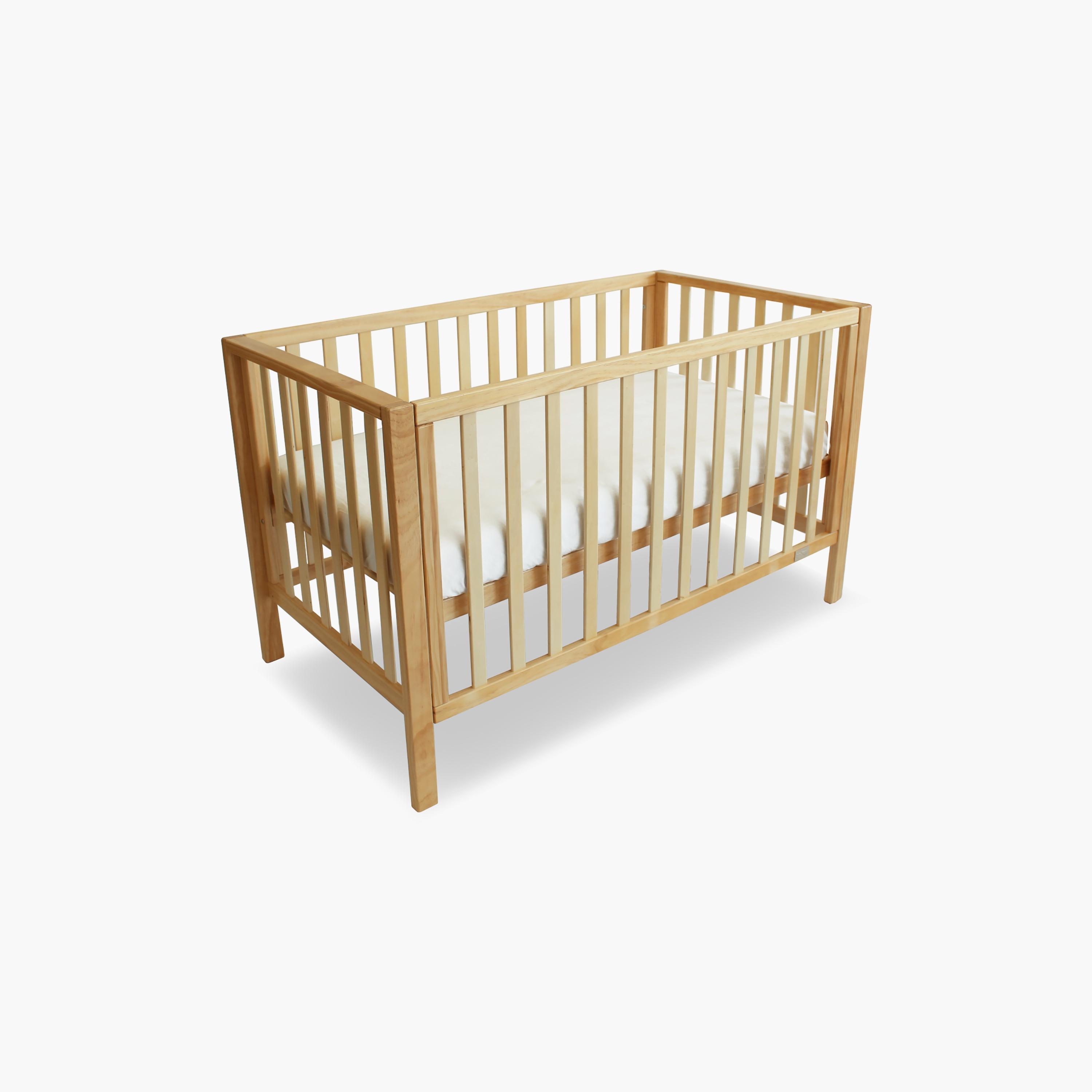 Buy Babyhood Lulu Compact 5-in-1 Convertible Cot - Beech Online ...