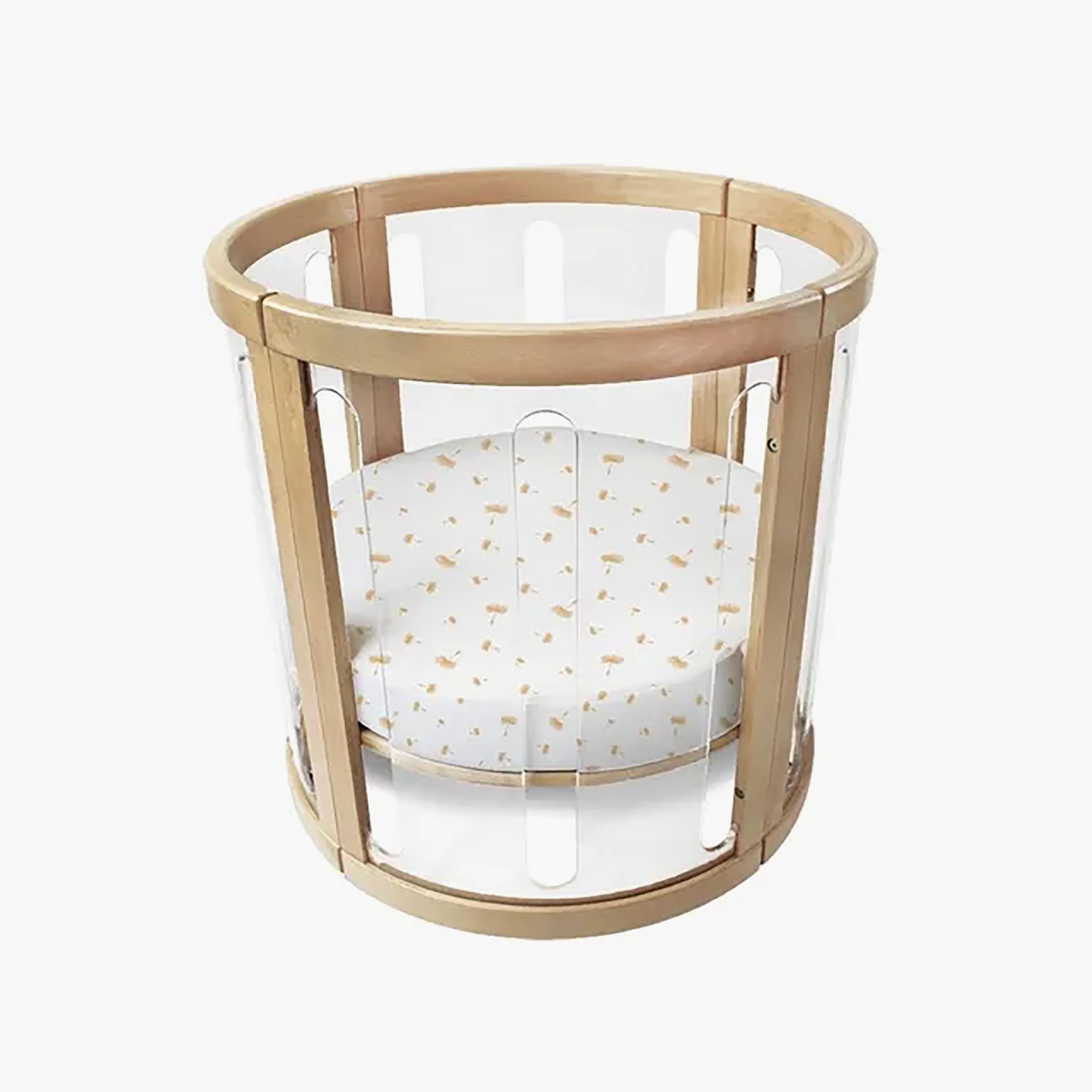 Babyhood Amani Bebe Jersey Cotton Standard Fitted Sheet - Dandelion-baby-nursery-babybedding-image-1