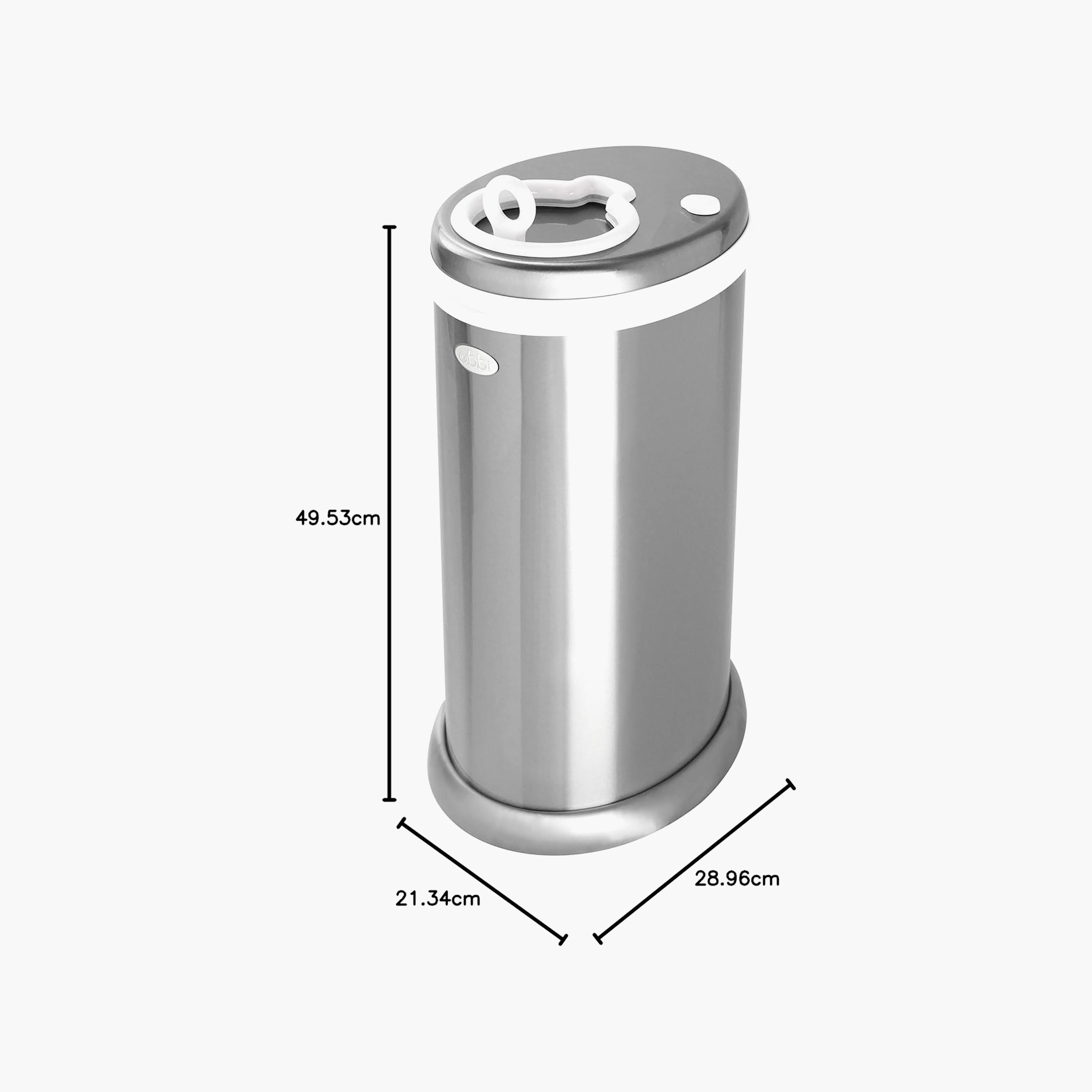 سلة التخلص من الحفاضات من أوبي-baby-diapering-binsandrefills-image-1