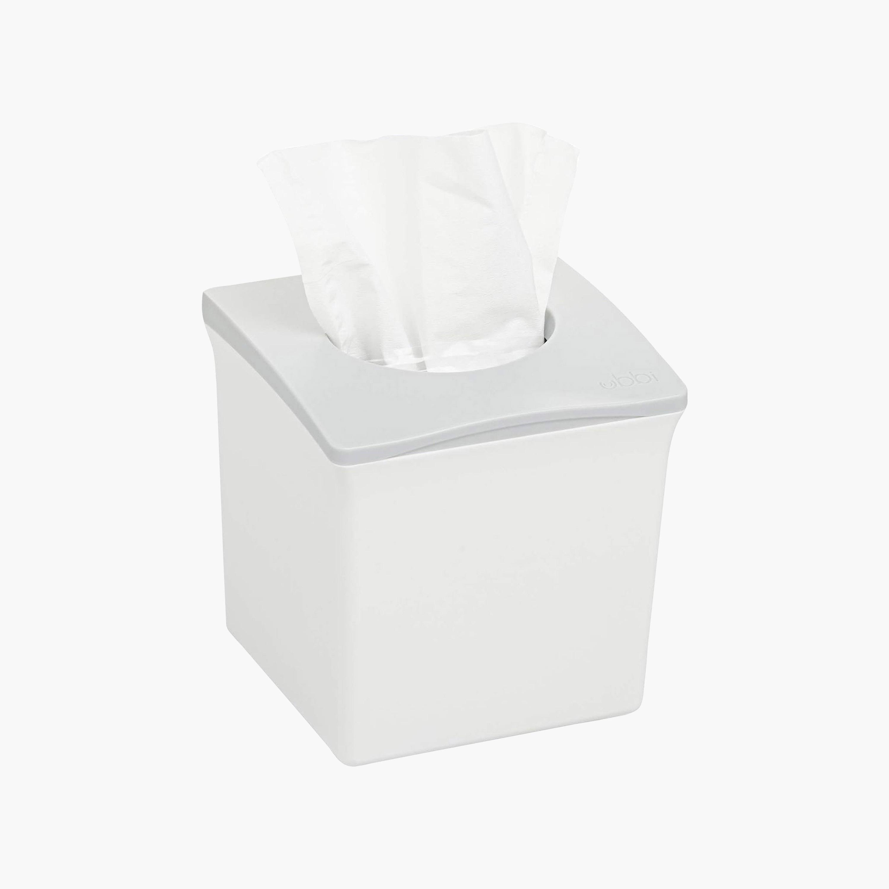 Ubbi Tissue Box Holder - Grey-baby-nursery-roomdecor-image-1