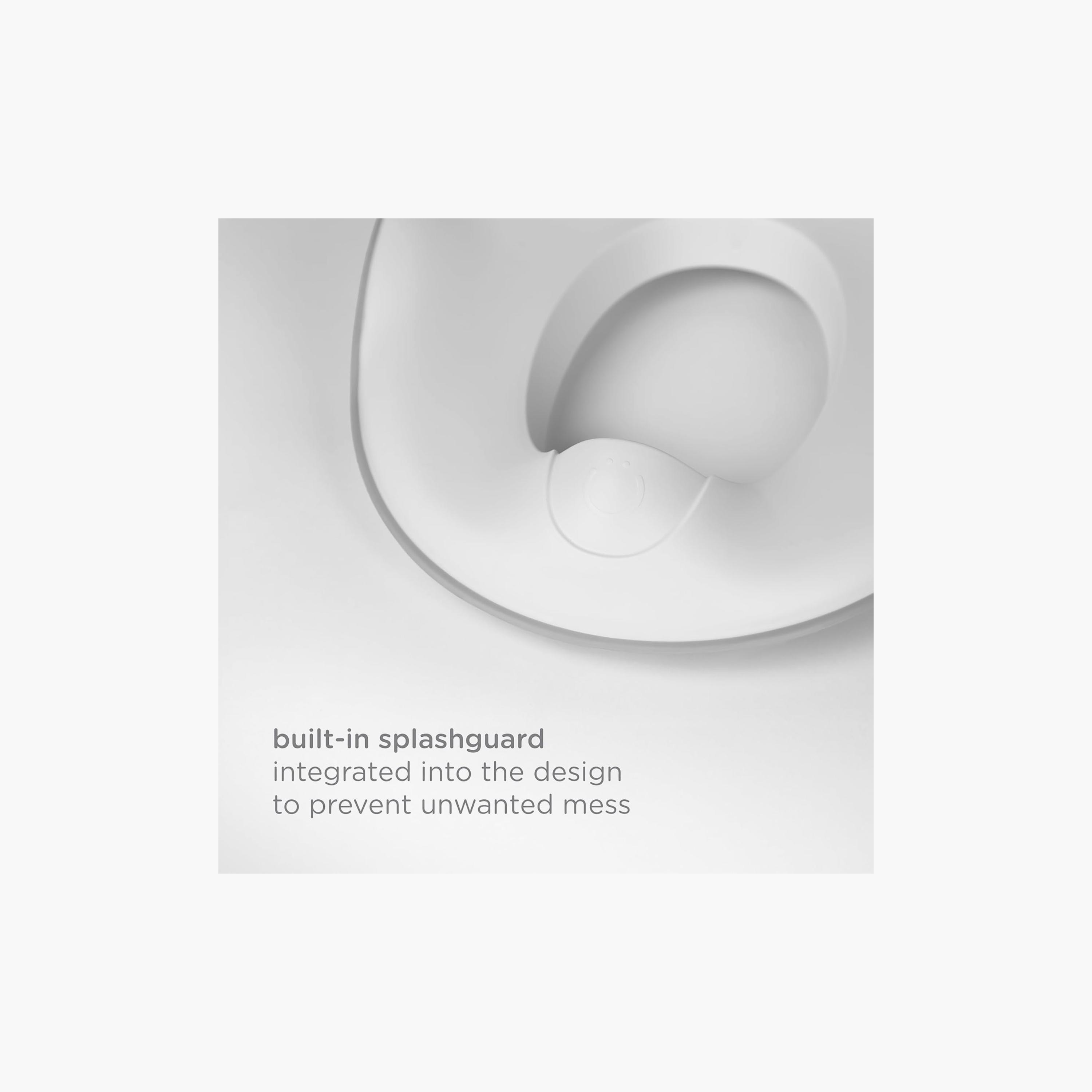 مقعد تدريب على المرحاض مع خطاف - رمادي من أوبي-baby-diapering-pottytraining-image-4