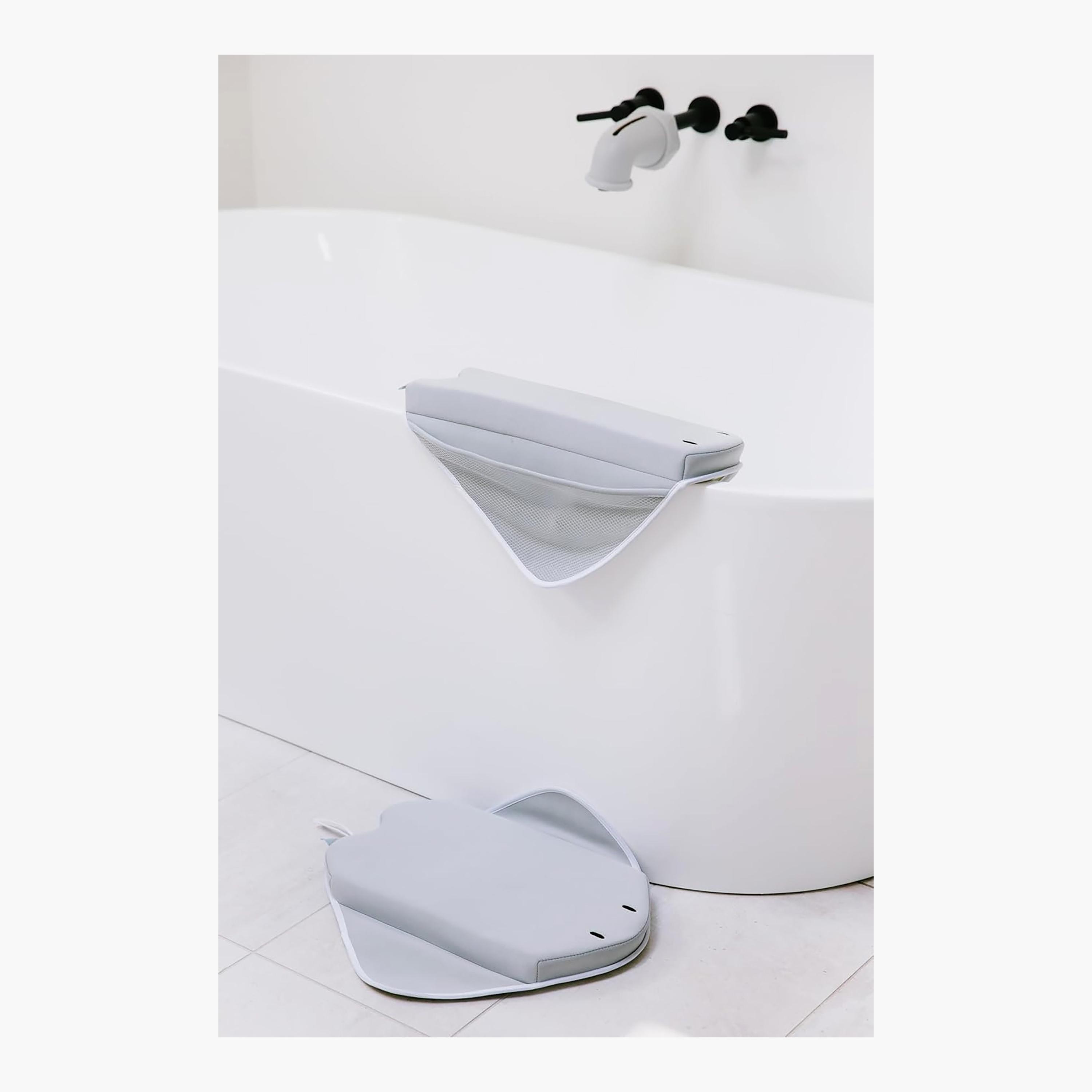 Ubbi Elbow Rest for Bath Time Comfort - Gray-beautyandpersonalcare-babycare-bathaccessories-image-13