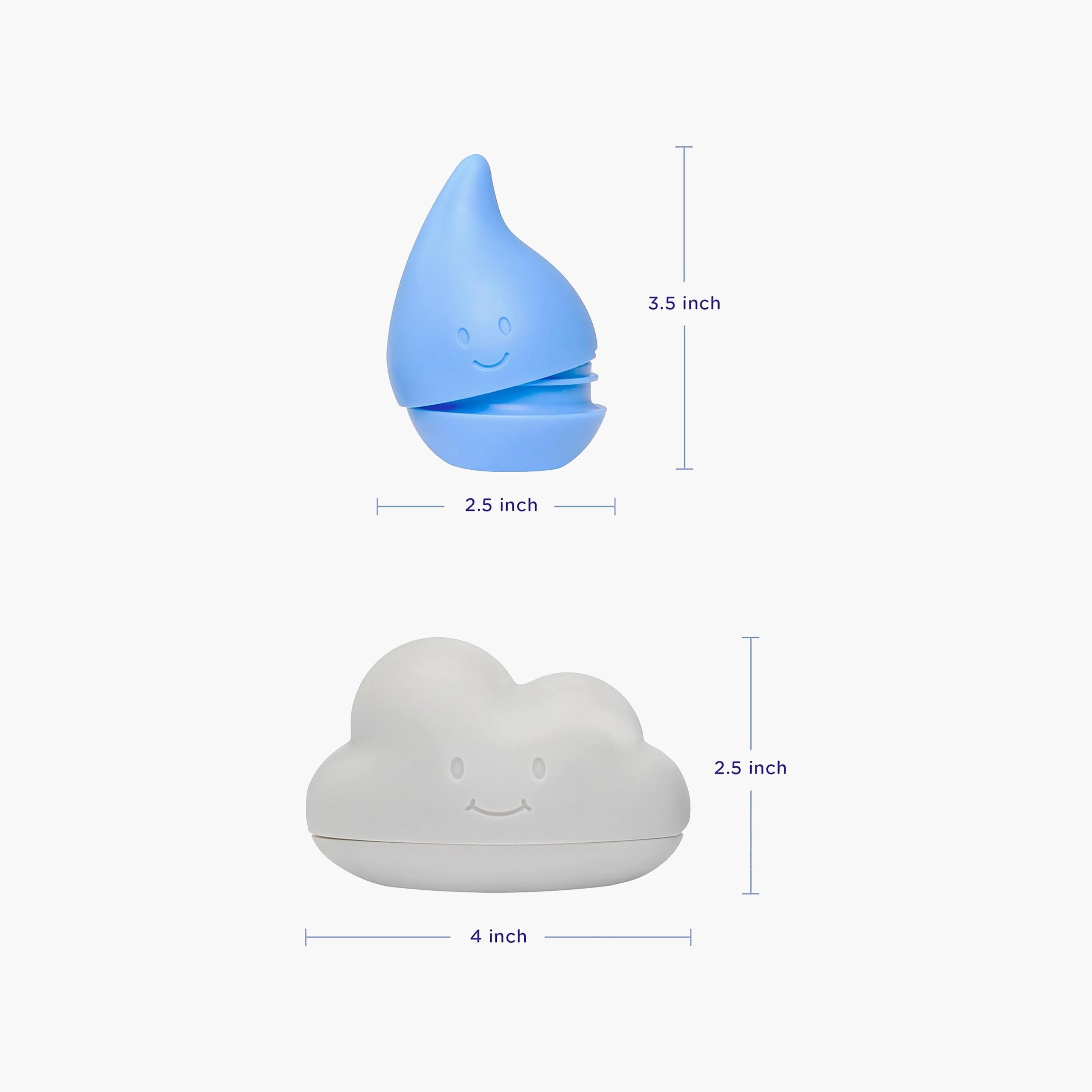 Ubbi 2-Piece Cloud & Droplet Bath Toys-toys-babyandtoddlertoys-bathtoys-image-6