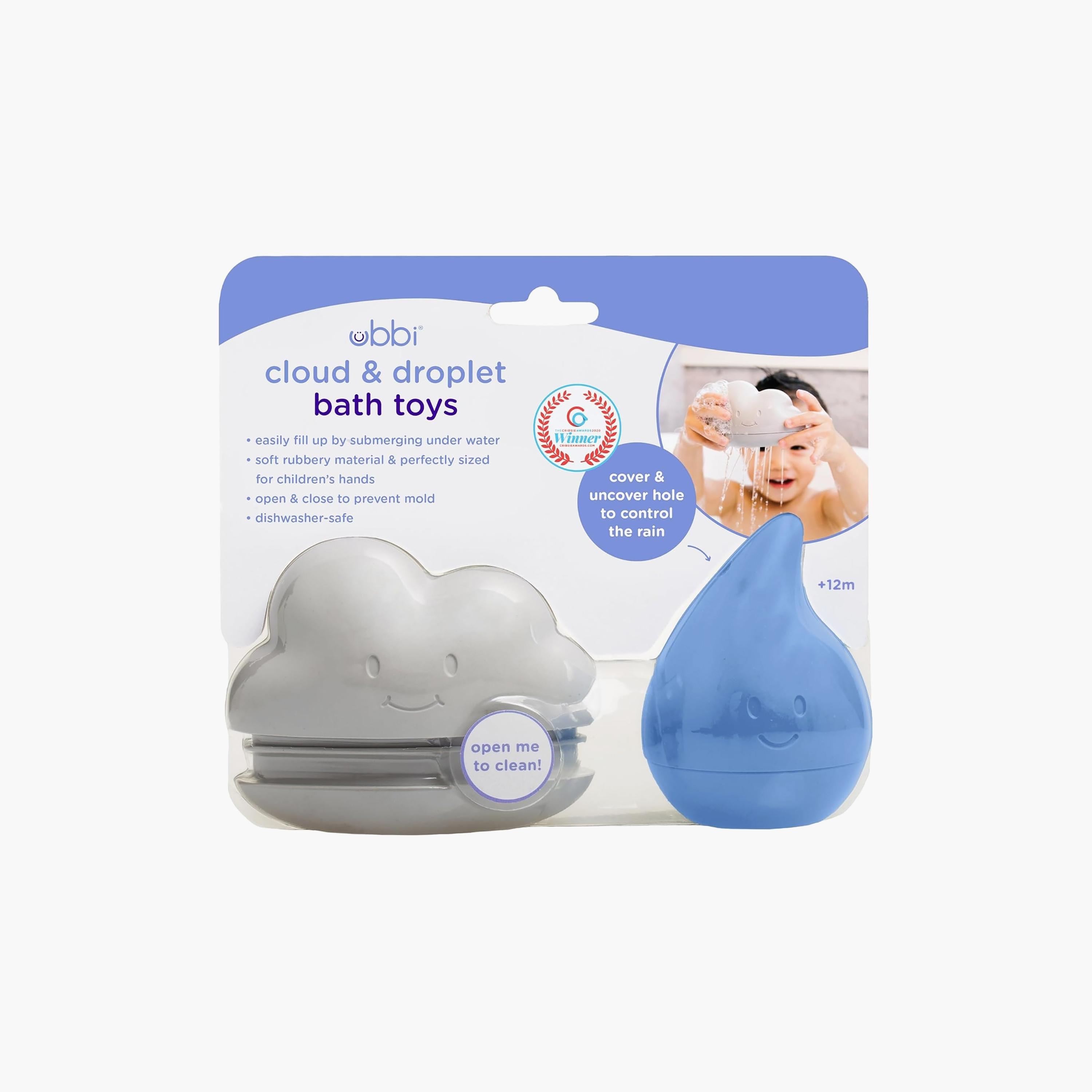 Ubbi 2-Piece Cloud & Droplet Bath Toys-toys-babyandtoddlertoys-bathtoys-image-8
