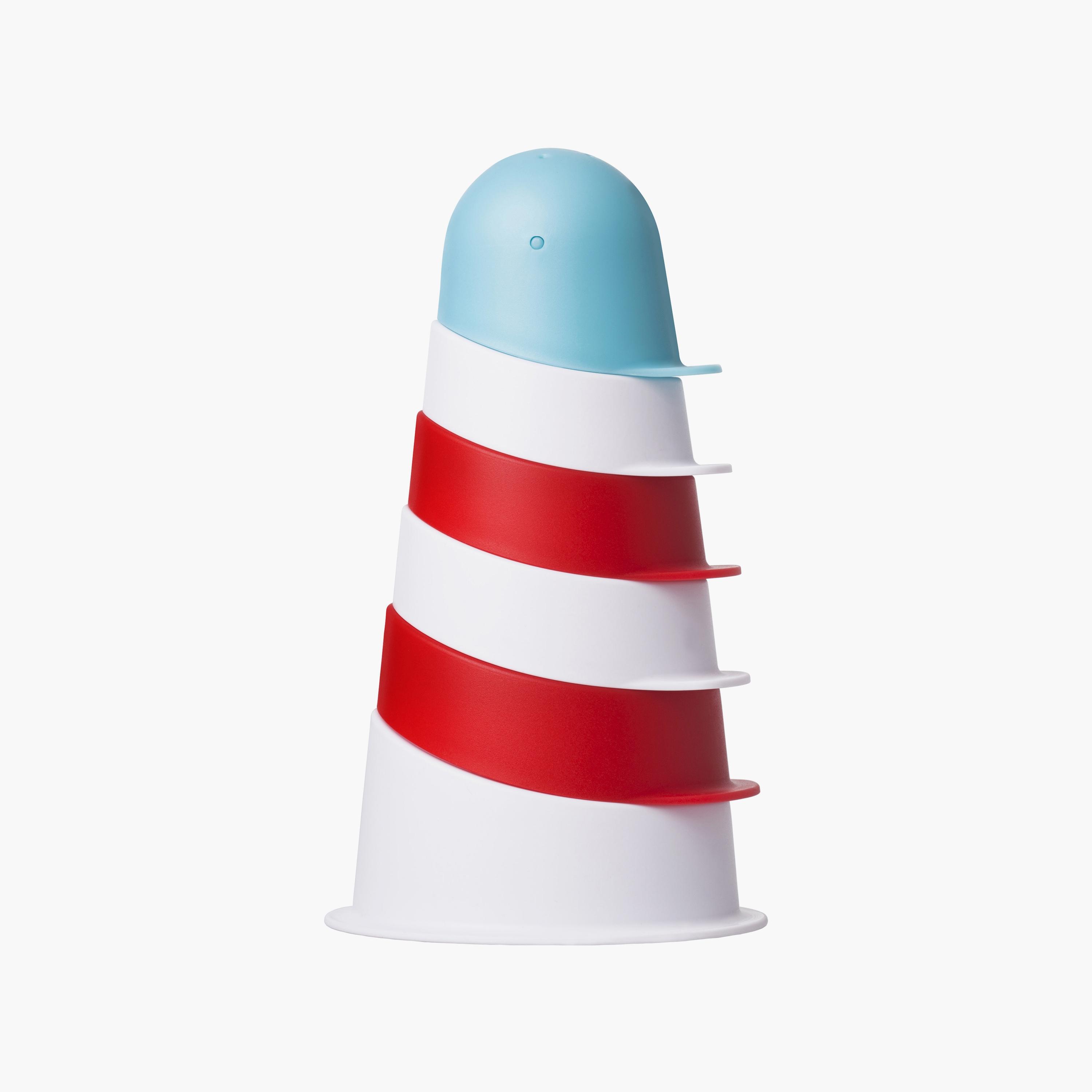 أكواب تكديس المنارة مكونة من 6 قطع من أوبي-toys-babyandtoddlertoys-bathtoys-image-10