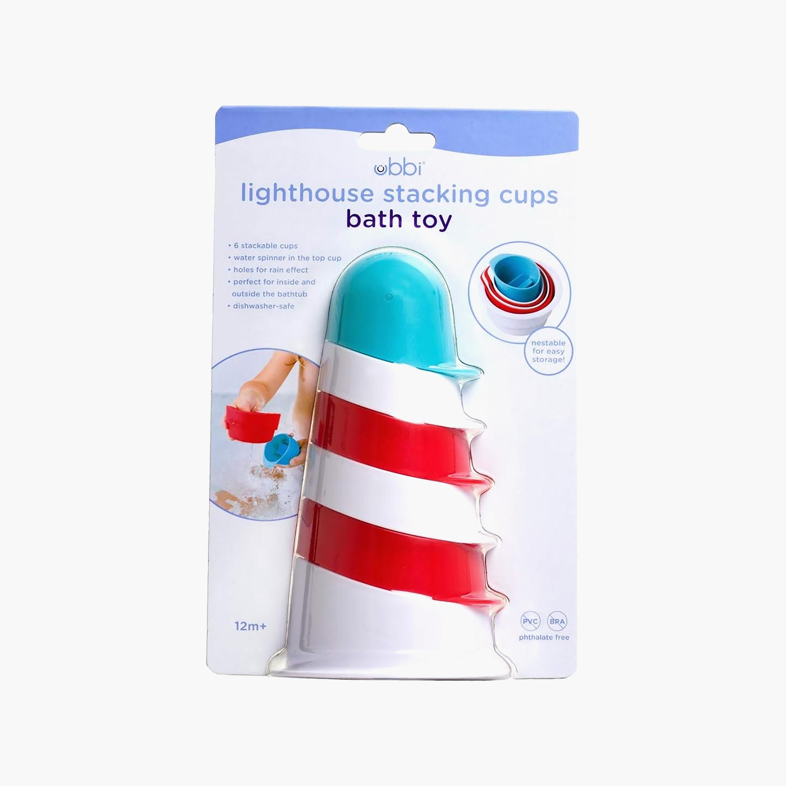 أكواب تكديس المنارة مكونة من 6 قطع من أوبي-toys-babyandtoddlertoys-bathtoys-image-3