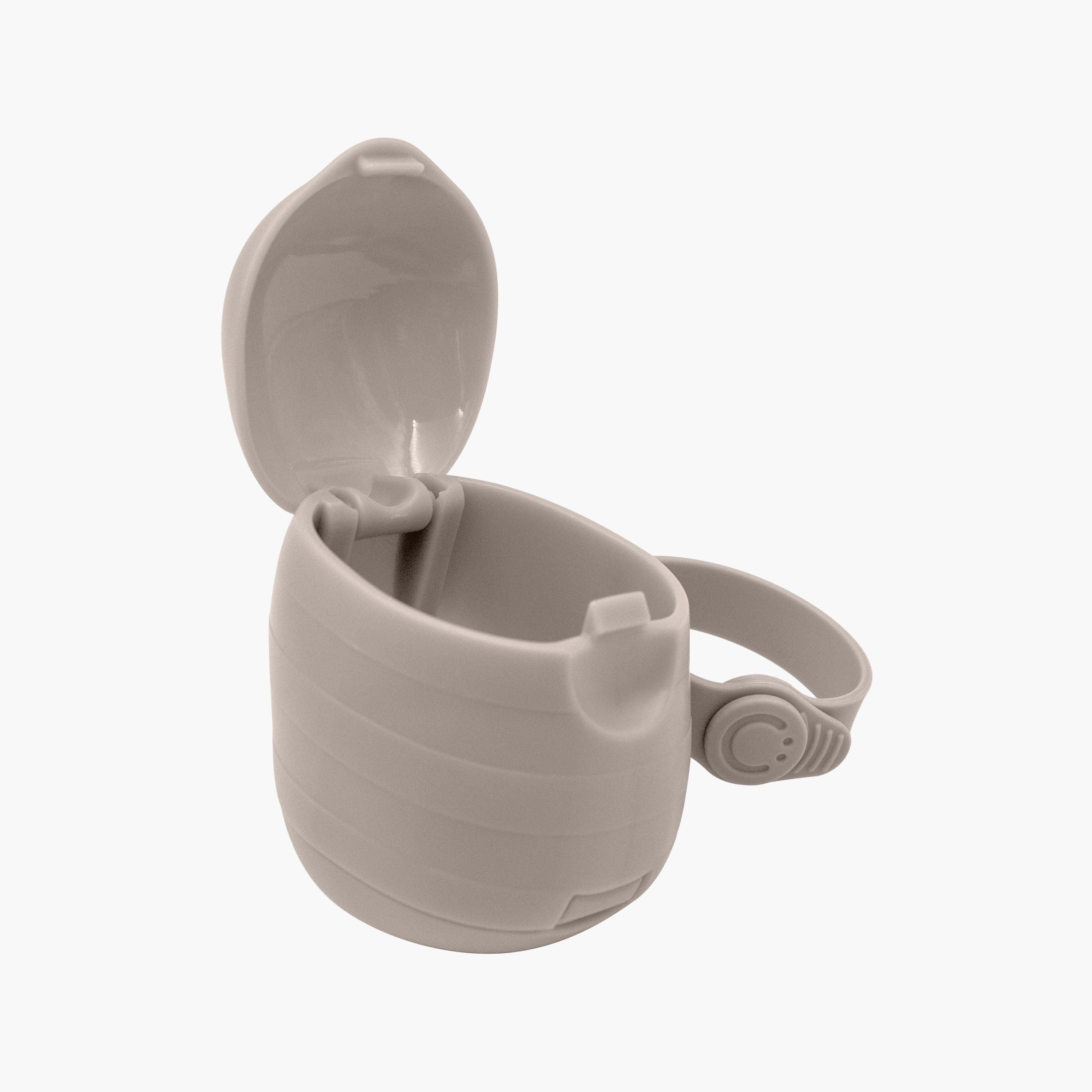 حامل لهاية للتنقل - رمادي داكن من أوبي-baby-feeding-pacifiers-image-3