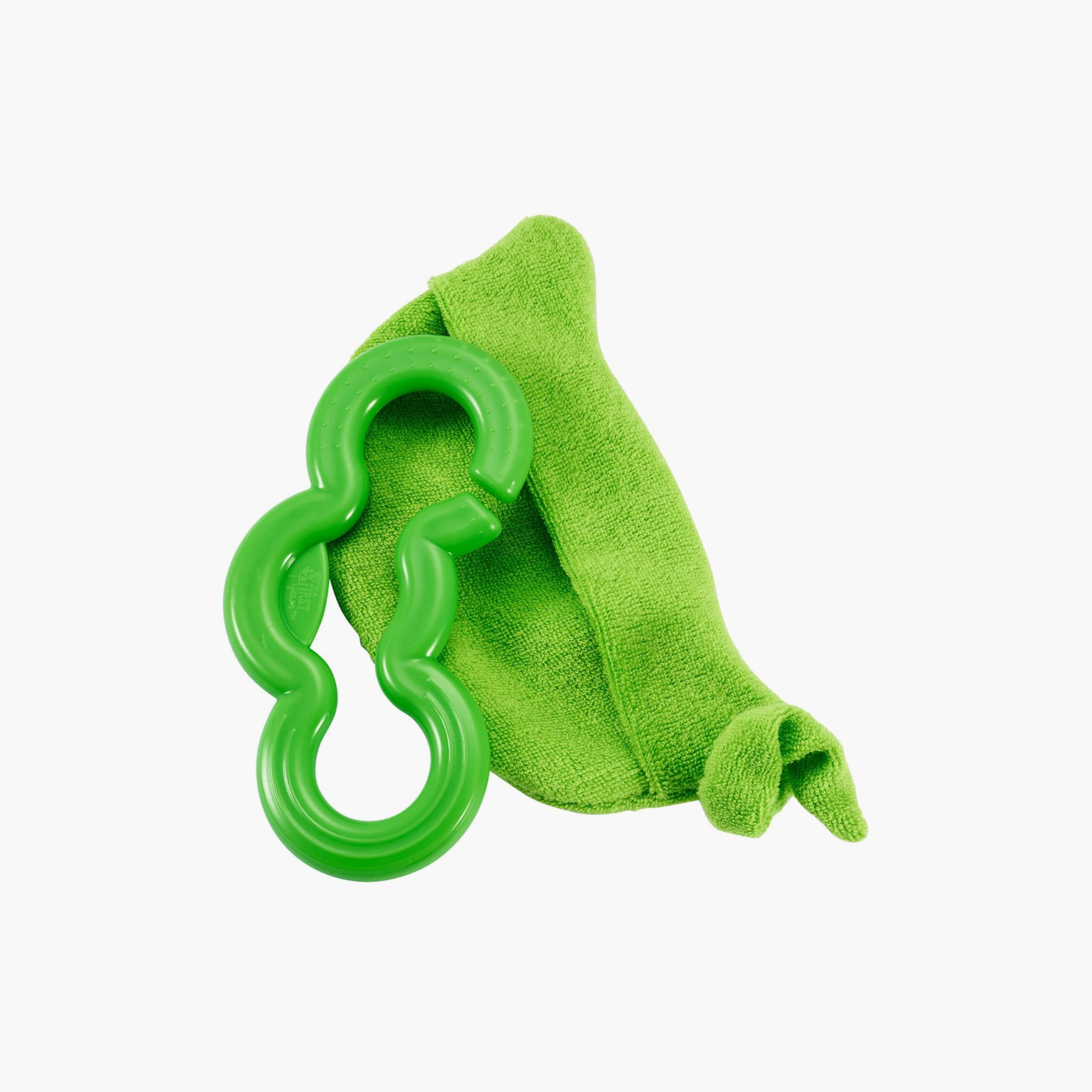The First Years Chilled Peas 2-In-1 Teether-baby-feeding-teethers-image-1