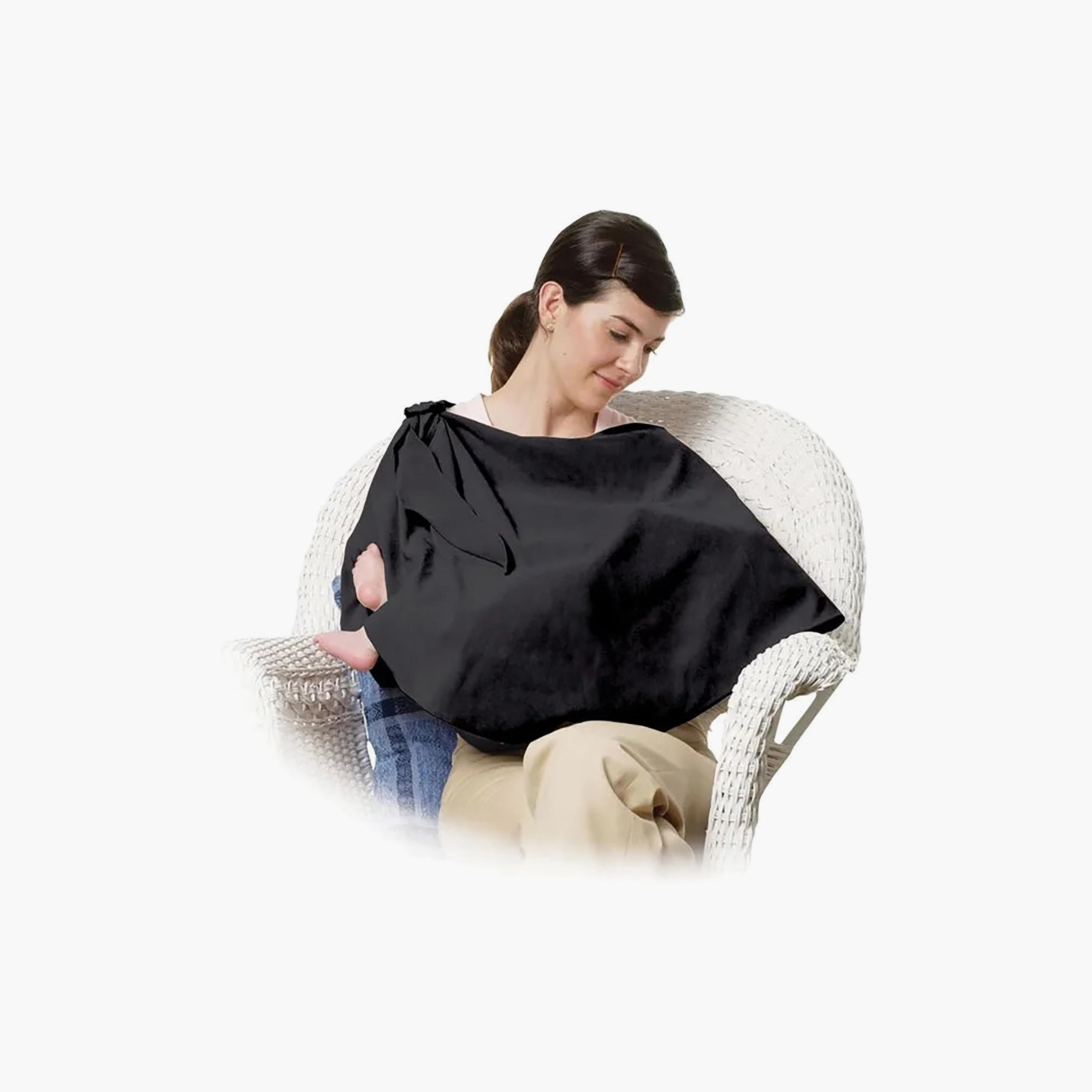 The First Years Nursing Privacy Wrap - Black-baby-feeding-breastfeedingandcare-image-4