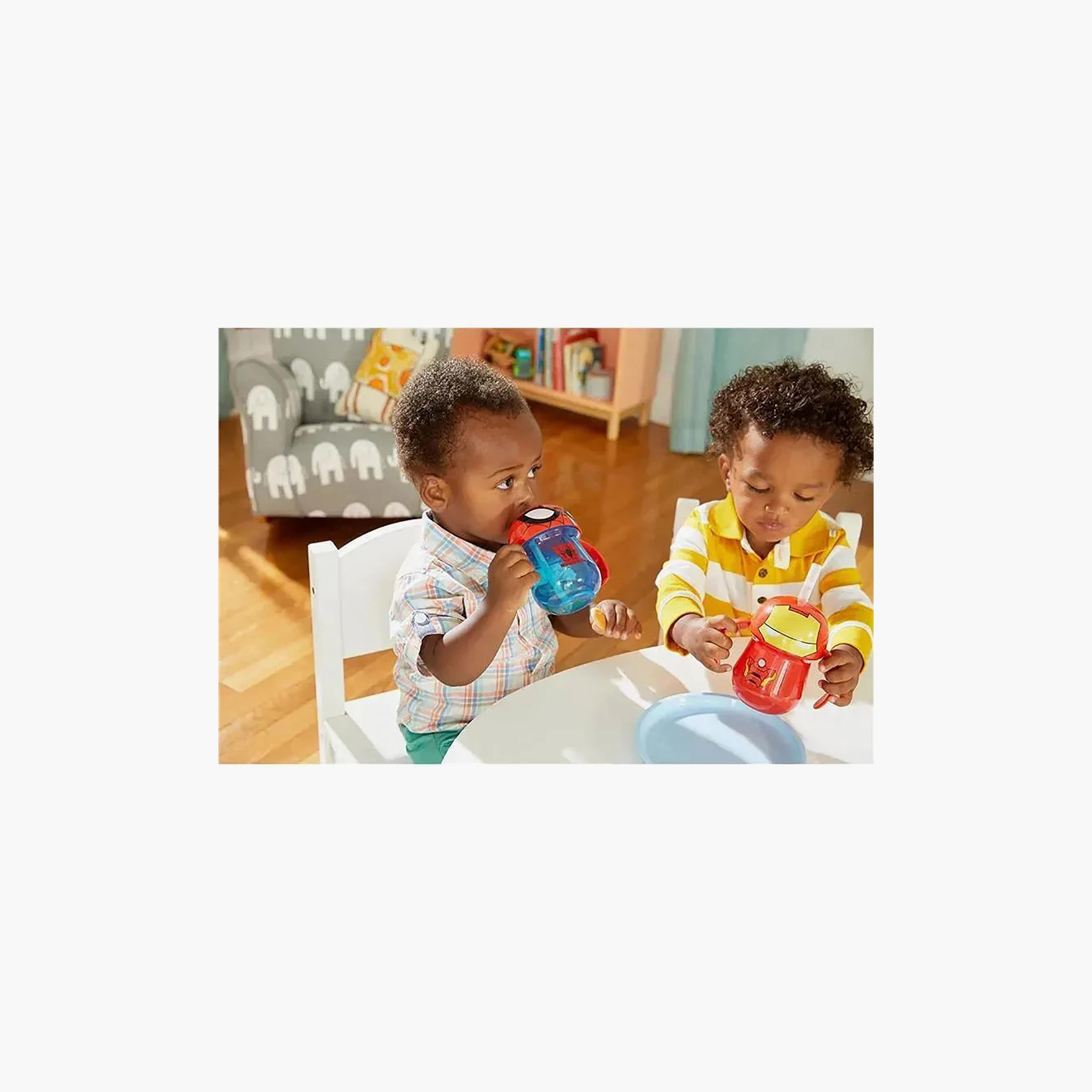 كوب تدريب بشفاطة مرجحة مارفل سبايدرمان - 207 مل-baby-feeding-mealtimeessentials-image-2