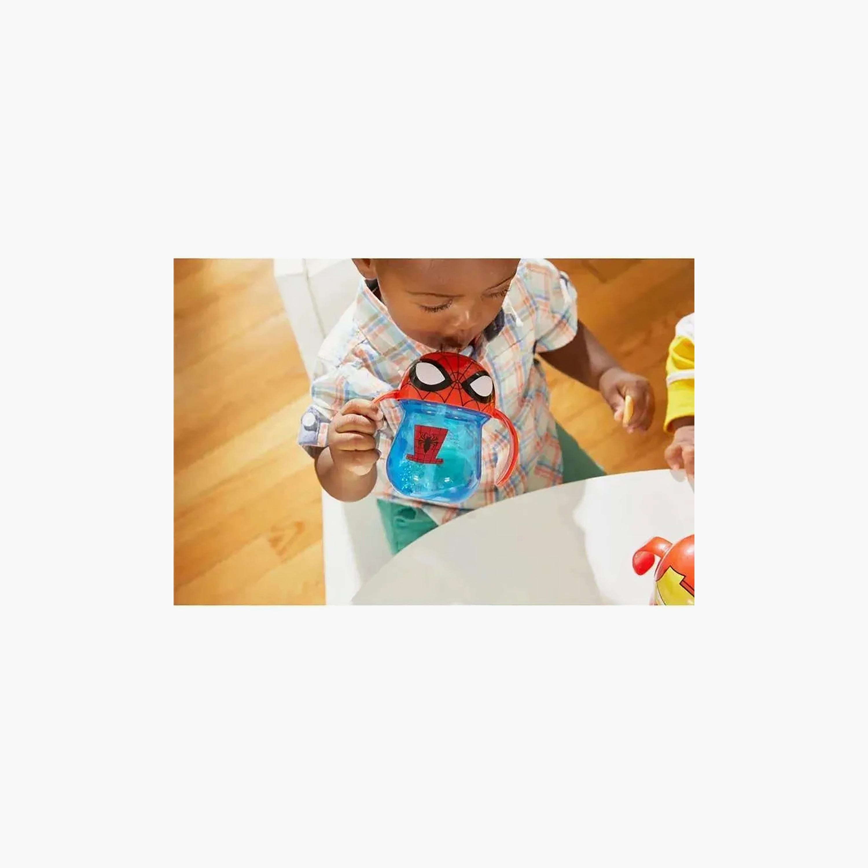 كوب تدريب بشفاطة مرجحة مارفل سبايدرمان - 207 مل-baby-feeding-mealtimeessentials-image-3