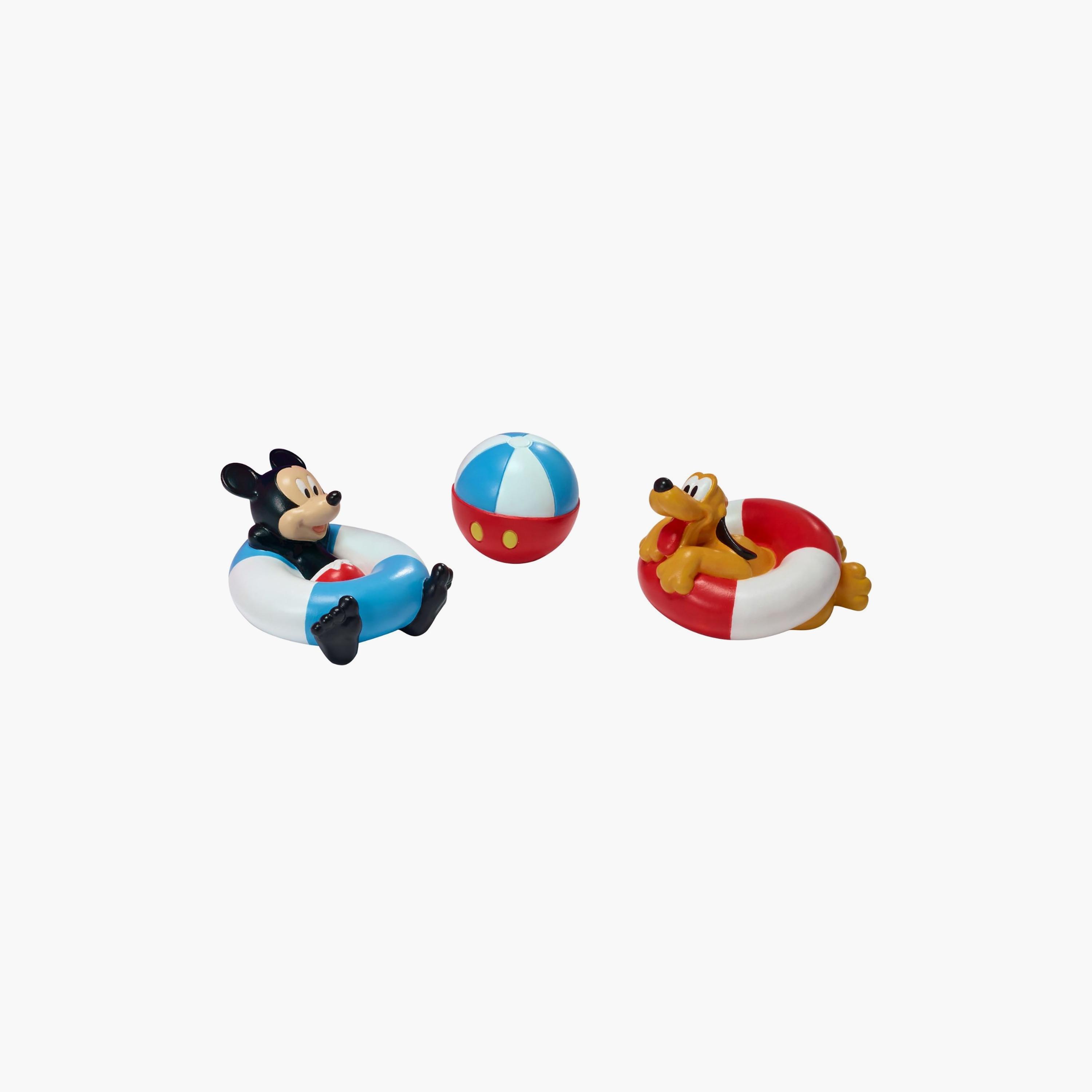 ألعاب رشاشات الحمام ميكي ماوس مكونة من 3 قطع من ذا فيرست ييرز-toys-babyandtoddlertoys-bathtoys-image-1