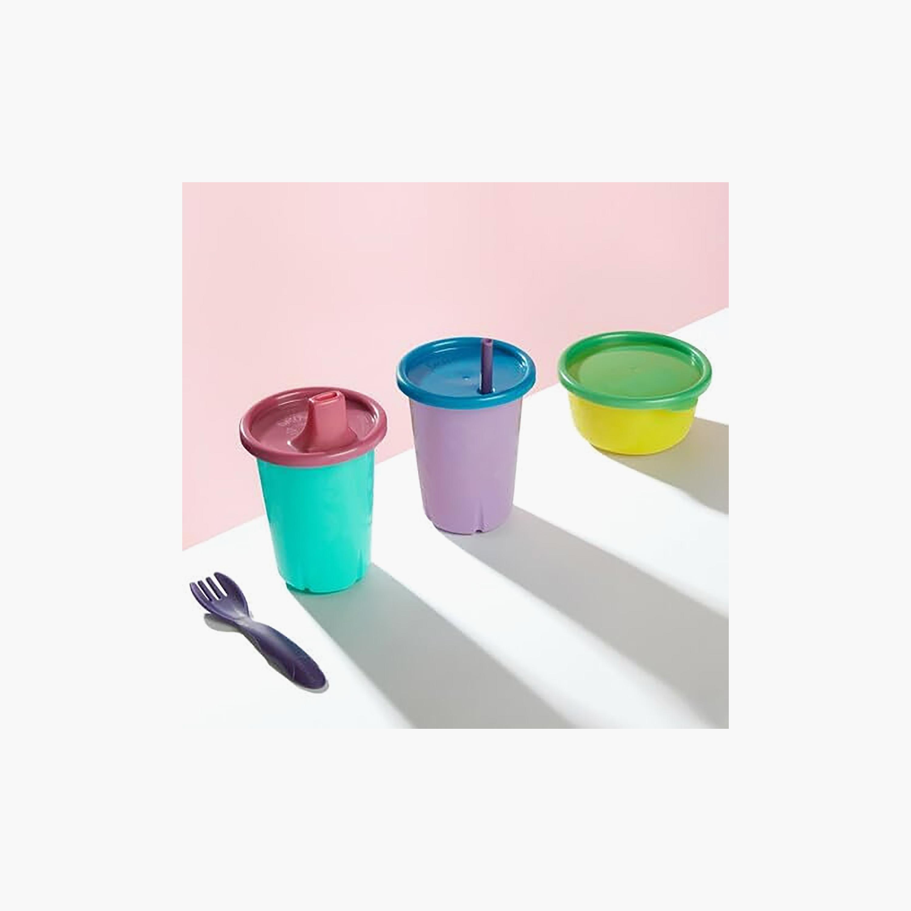Greengrown 3-Piece Reusable Spill-Proof Straw Cups - 296 ml-baby-feeding-mealtimeessentials-image-4