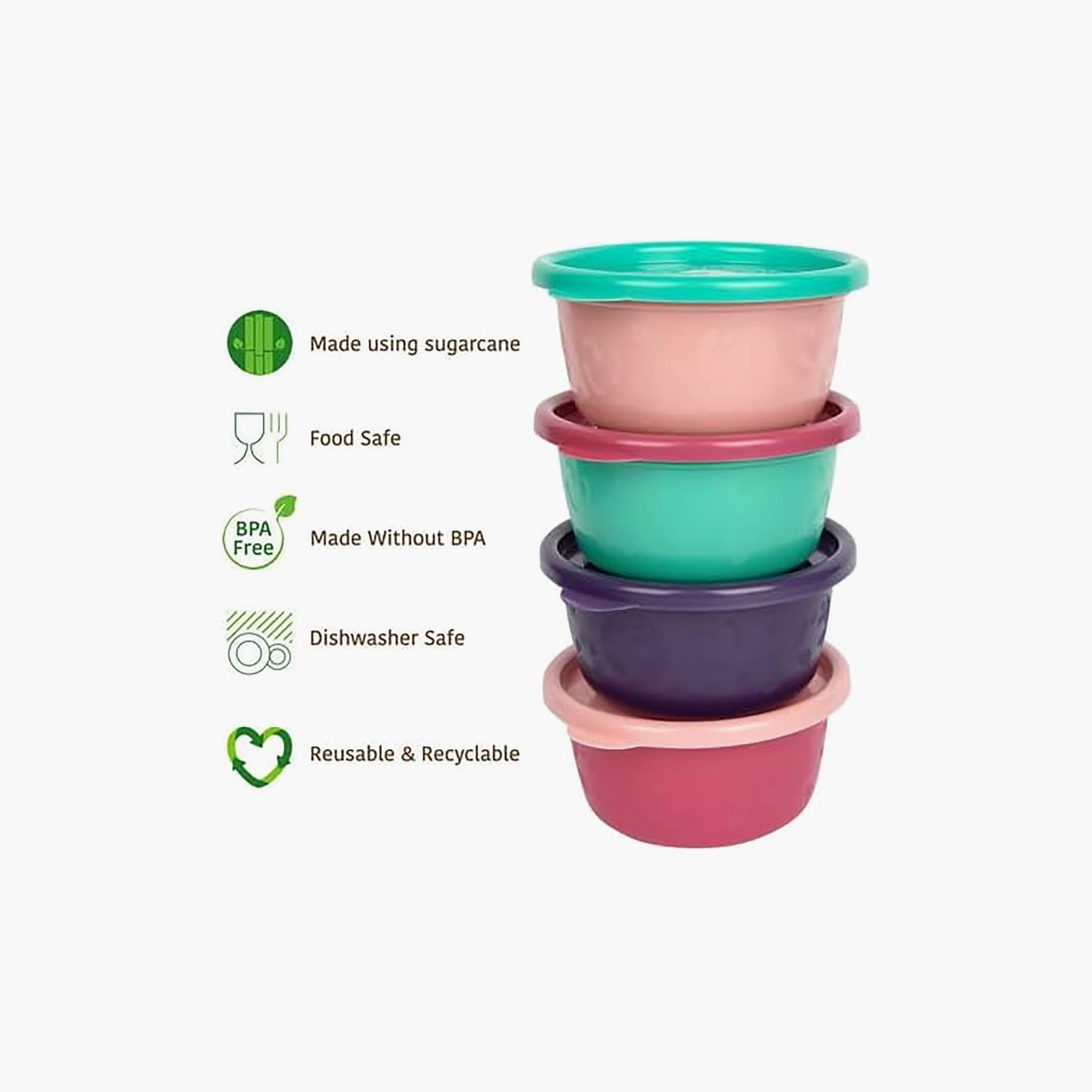 Greengrown Reusable Bowls with Lids - 236 ml-baby-feeding-mealtimeessentials-image-6