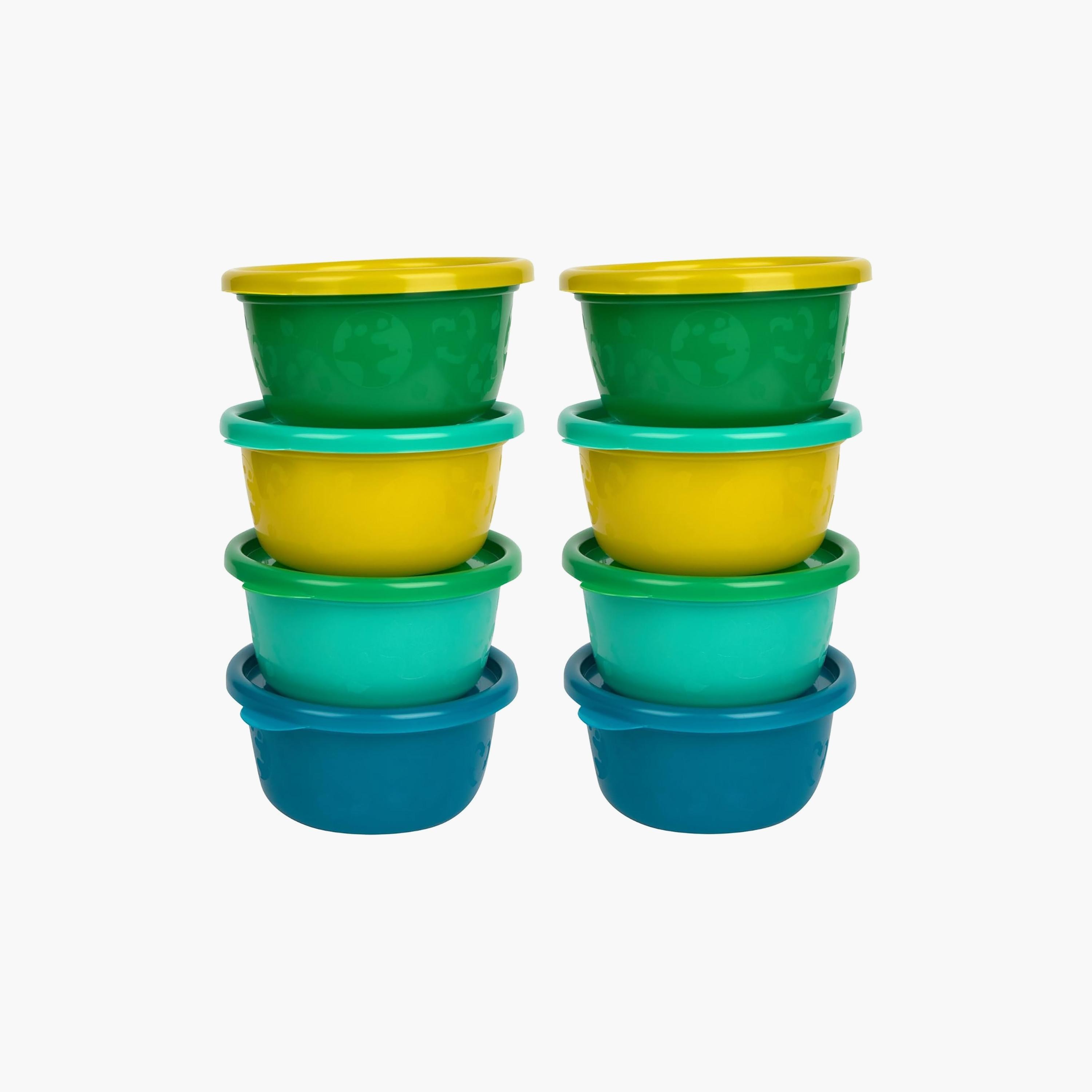 Greengrown 8-Piece Reusable Bowls - 236 ml-baby-feeding-mealtimeessentials-image-1