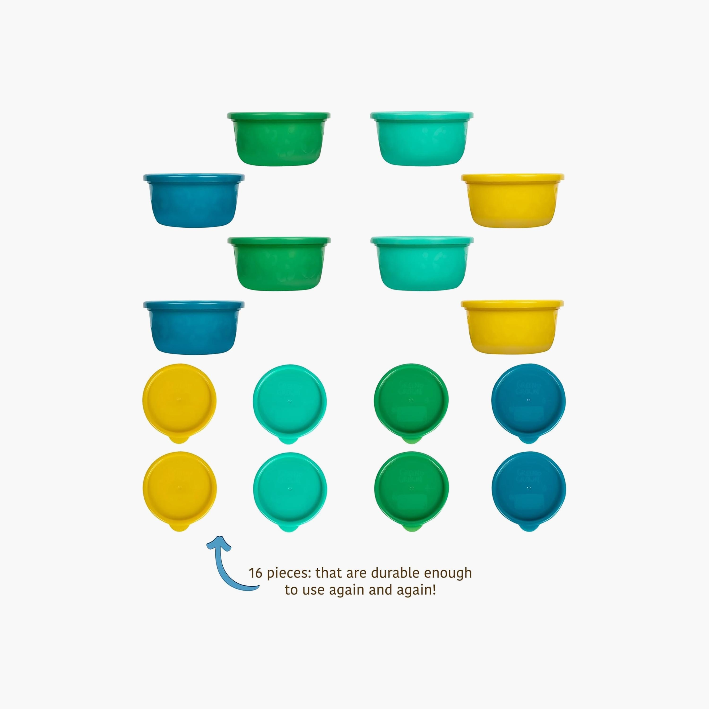 Greengrown 8-Piece Reusable Bowls - 236 ml-baby-feeding-mealtimeessentials-image-4