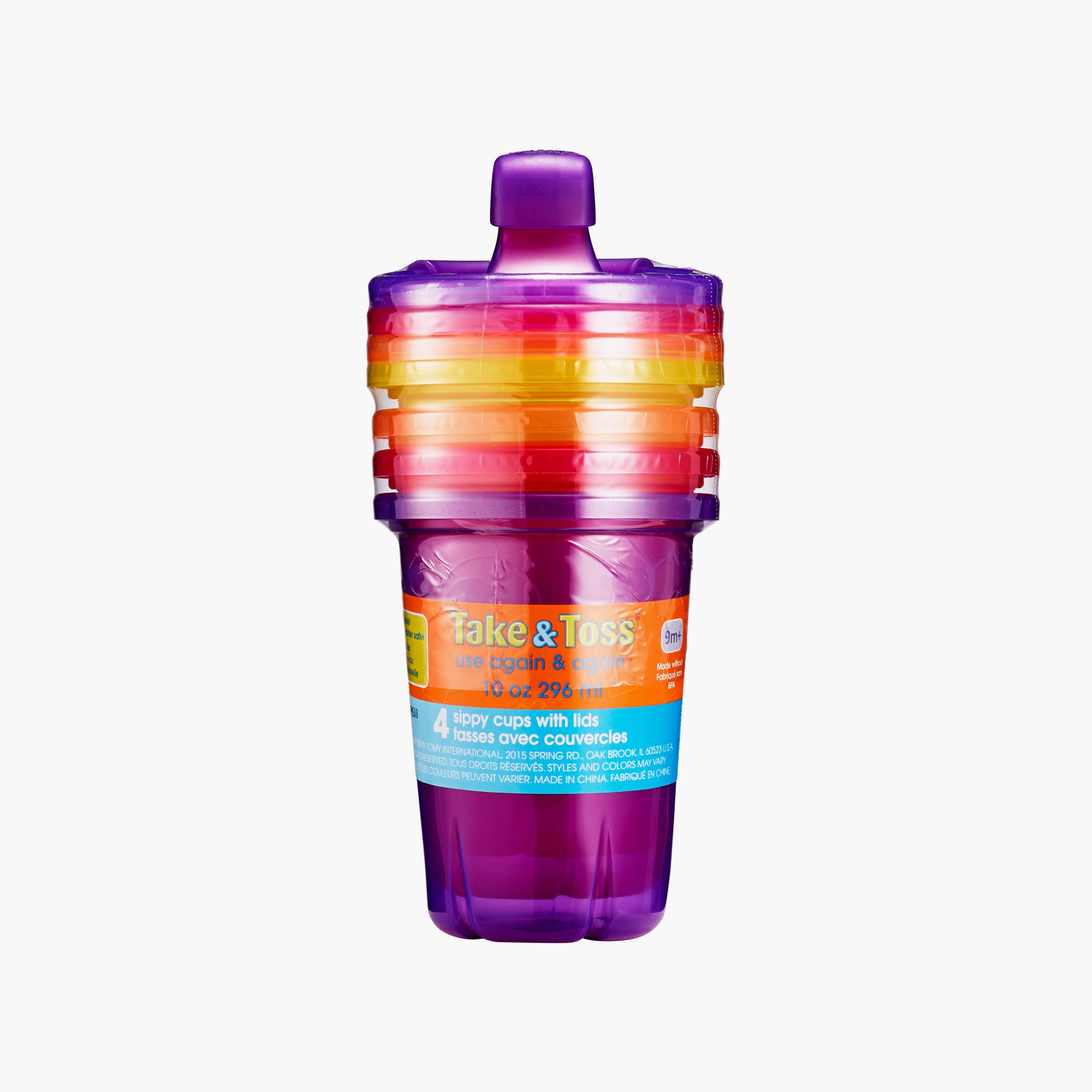 The First Years 4-Piece Take & Toss Sippy Cups with Lids-baby-feeding-mealtimeessentials-image-3