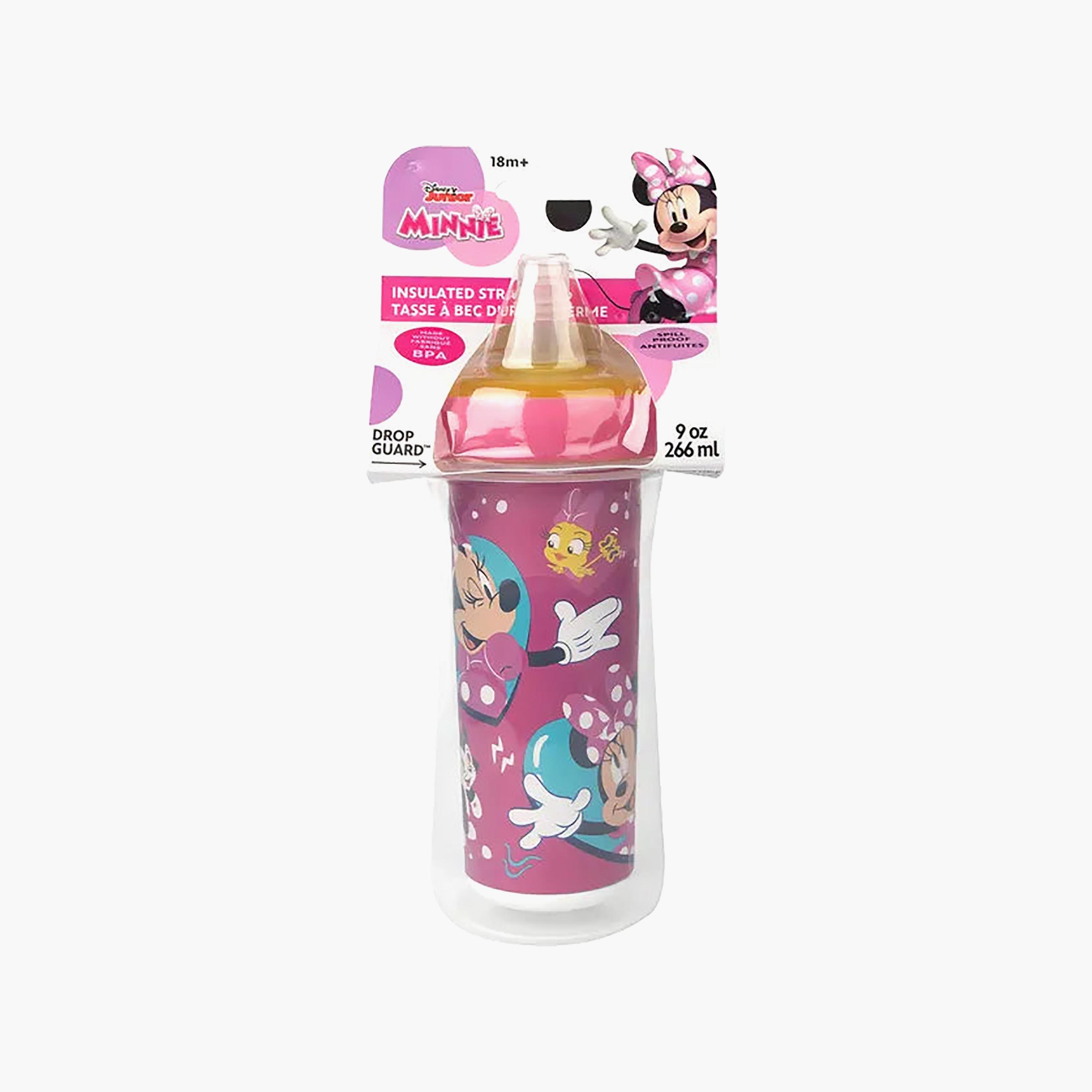 The First Years Insulated Straw Cup - Minnie - 266 ml-school-waterbottles-image-5