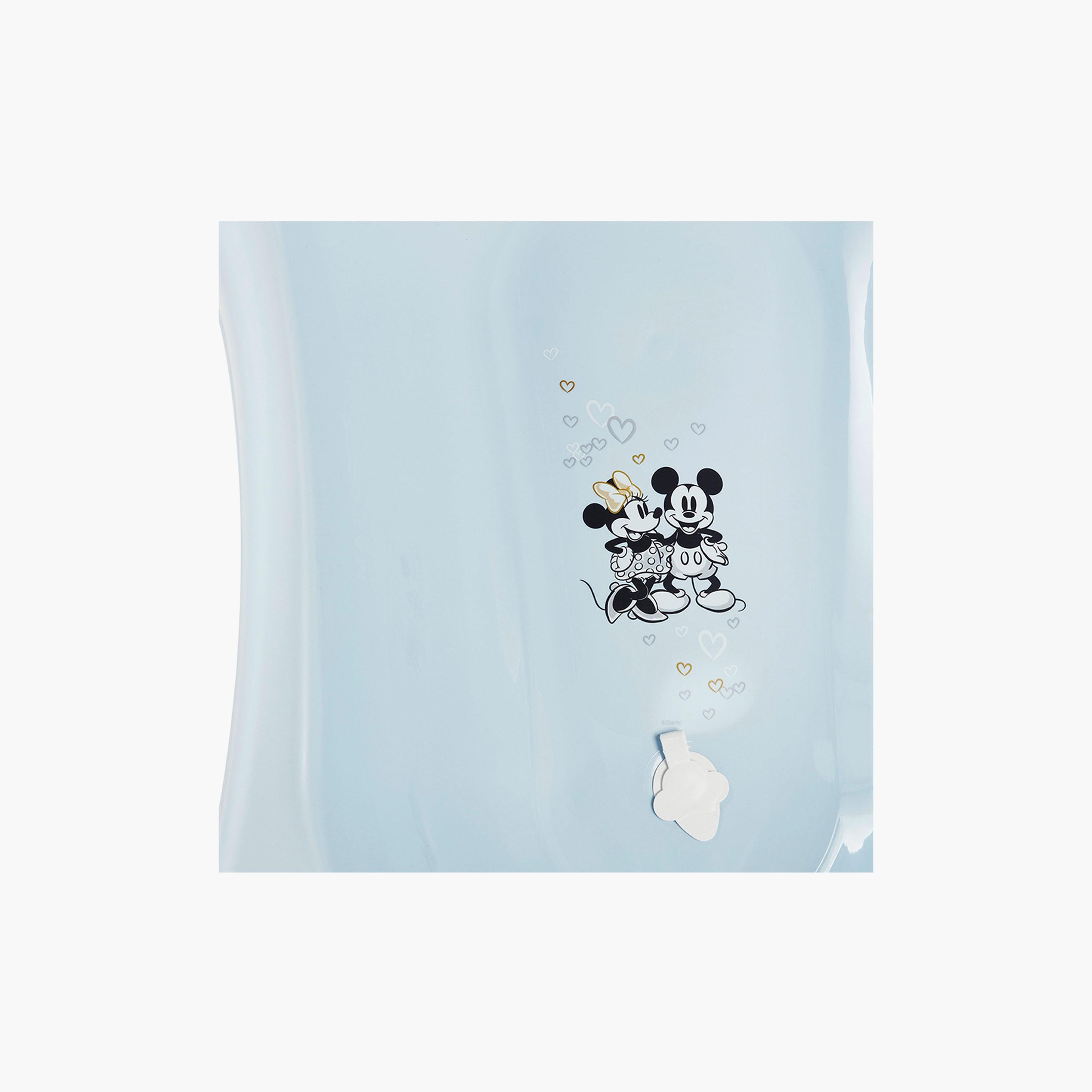 Keeeper Bathtub with Plug - Minnie Mickey - Blue-baby-bathandcare-bathtubs-image-3