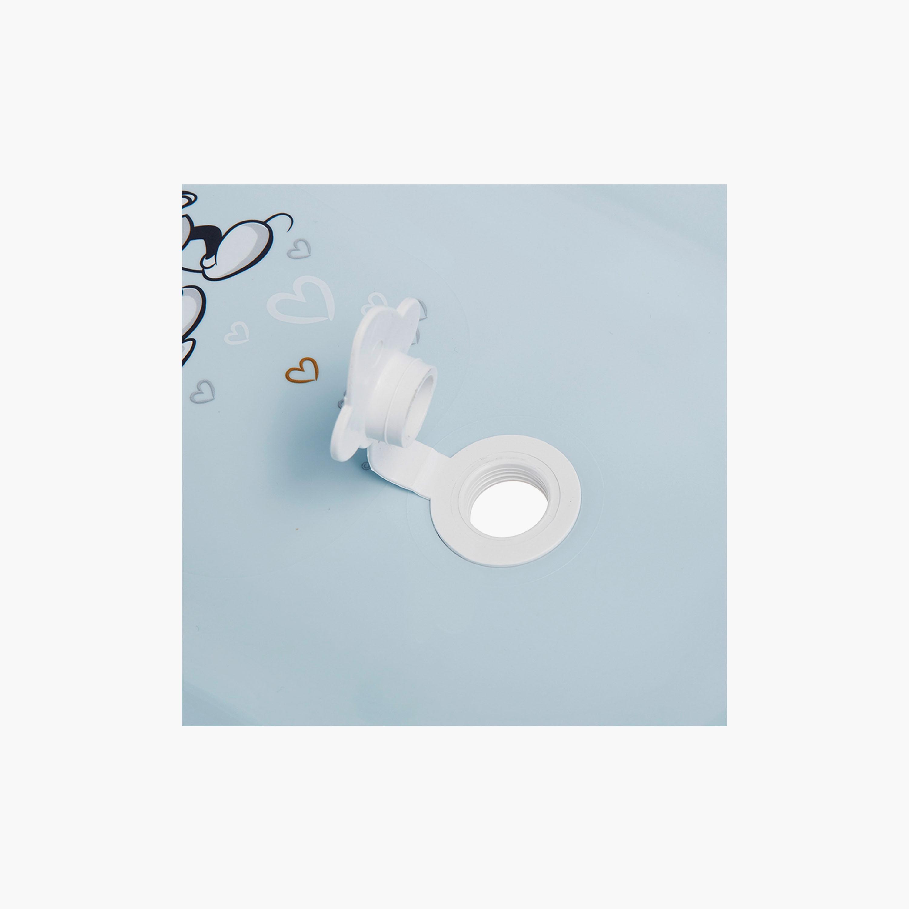 Keeeper Bathtub with Plug - Minnie Mickey - Blue-baby-bathandcare-bathtubs-image-4