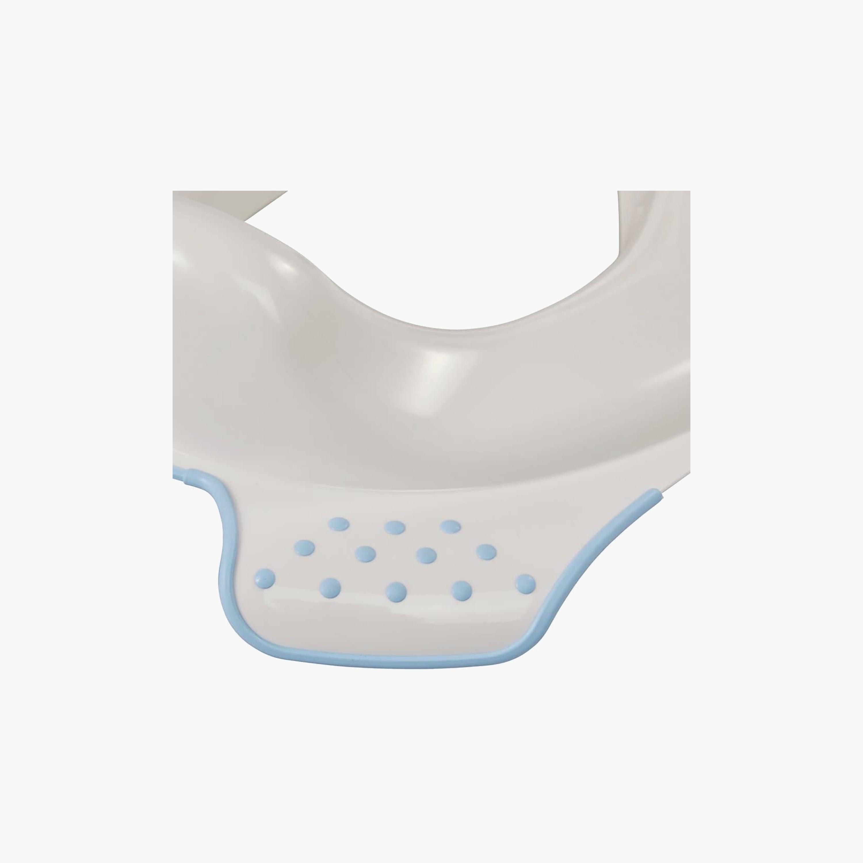 مقعد مرحاض مع خاصية مانع الانزلاق فروزن - أبيض من كييبر-baby-diapering-pottytraining-image-4