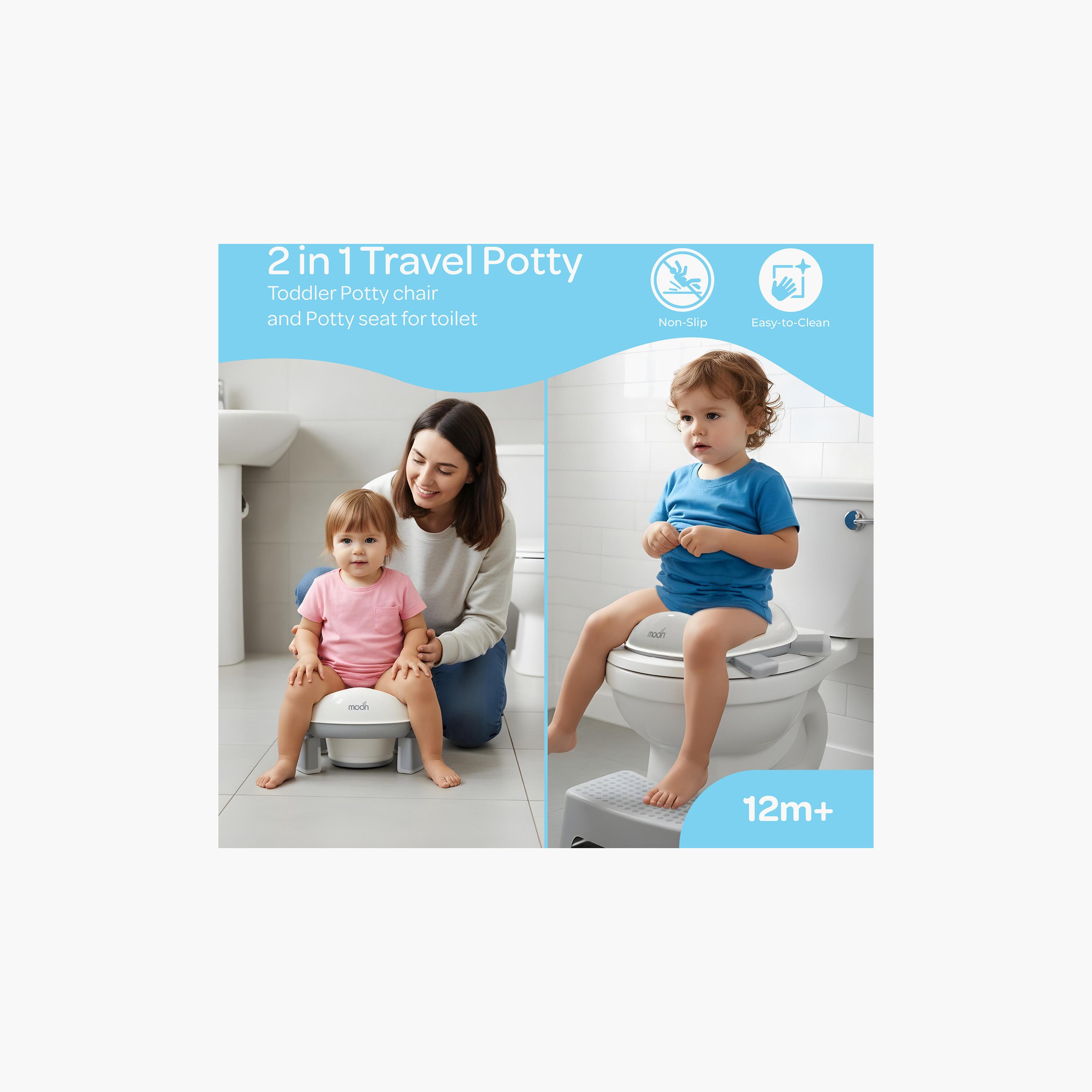 Moon BPA-Free Travel Potty Training Seat with Disposable Liners - 12 months+-baby-diapering-pottytraining-image-2