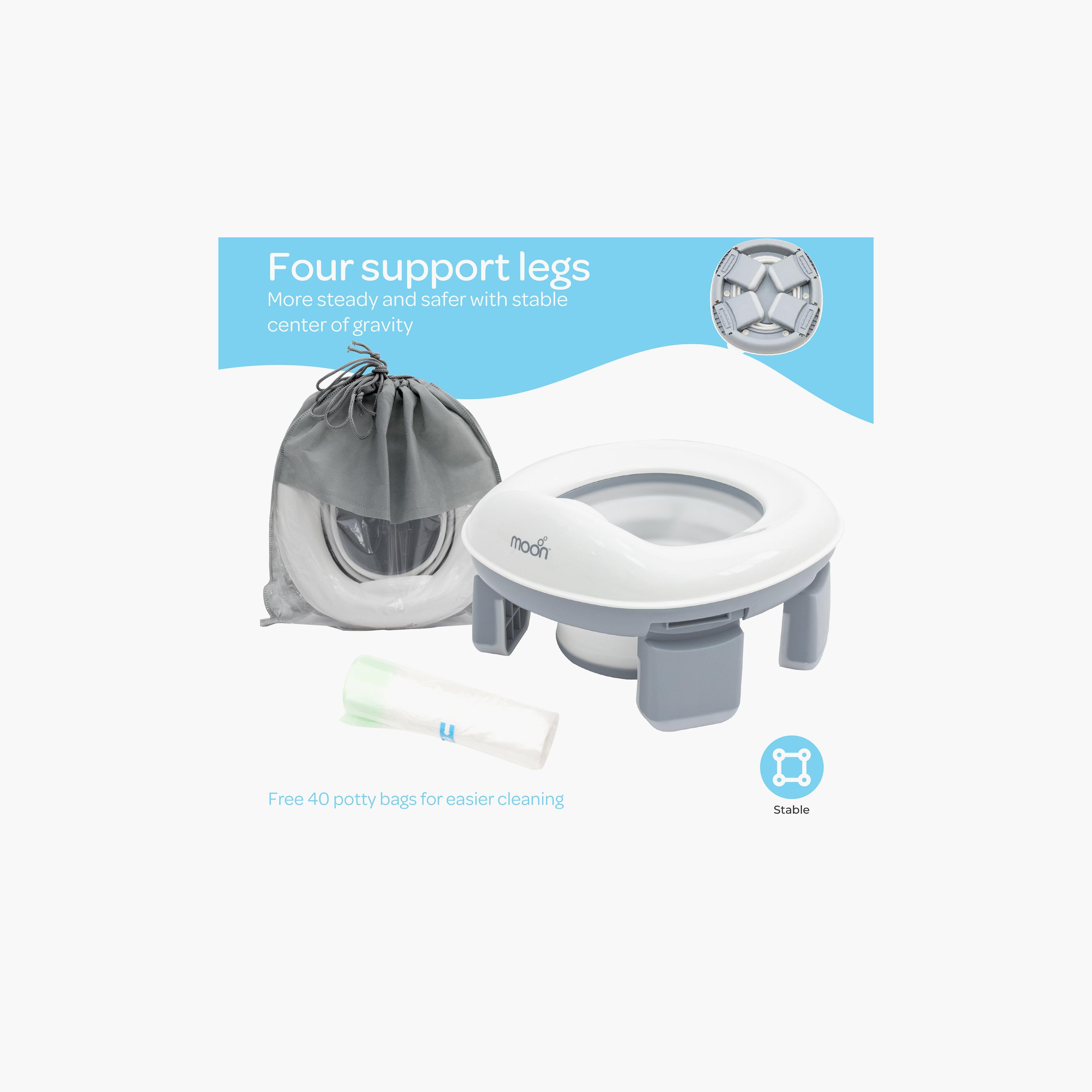 Moon BPA-Free Travel Potty Training Seat with Disposable Liners - 12 months+-baby-diapering-pottytraining-image-5
