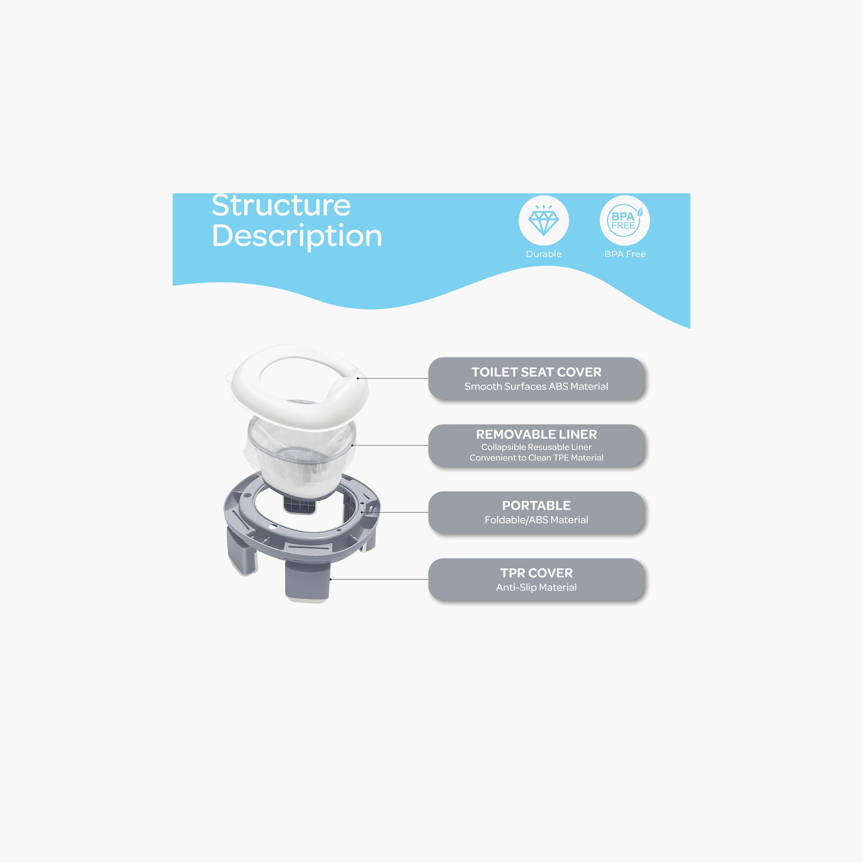 Moon BPA-Free Travel Potty Training Seat with Disposable Liners - 12 months+-baby-diapering-pottytraining-image-7