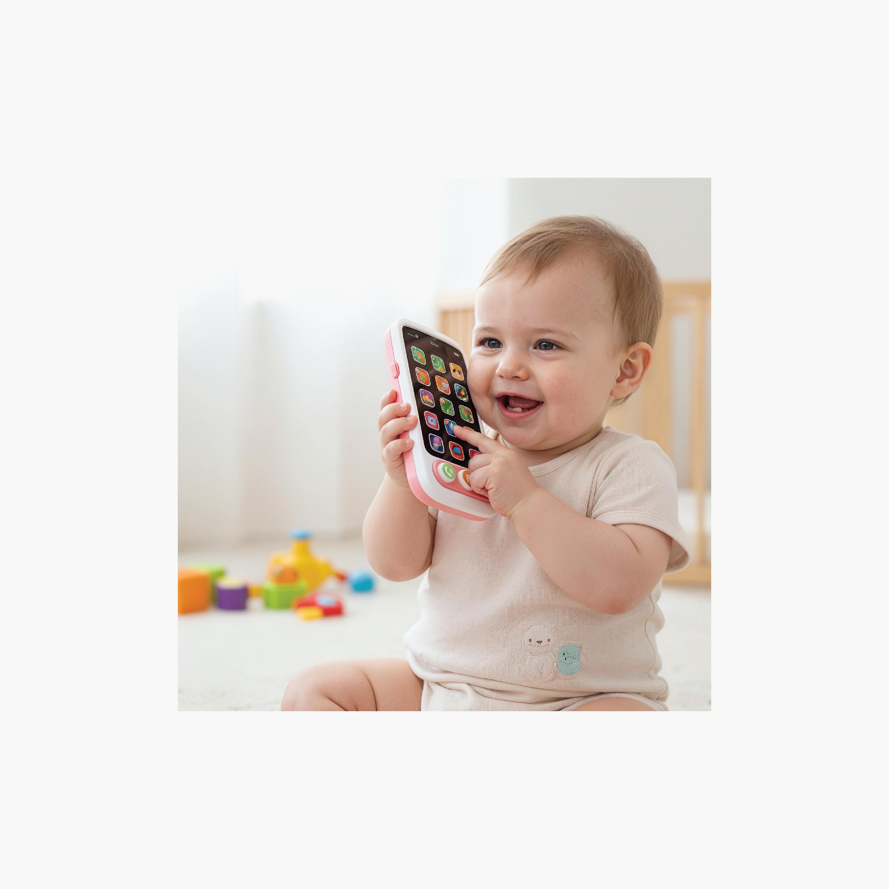 Moon A-Fone Electronic Touch Screen Mobile Phone Toy - 6 months+-toys-babyandtoddlertoys-lightsandmusicaltoys-image-5