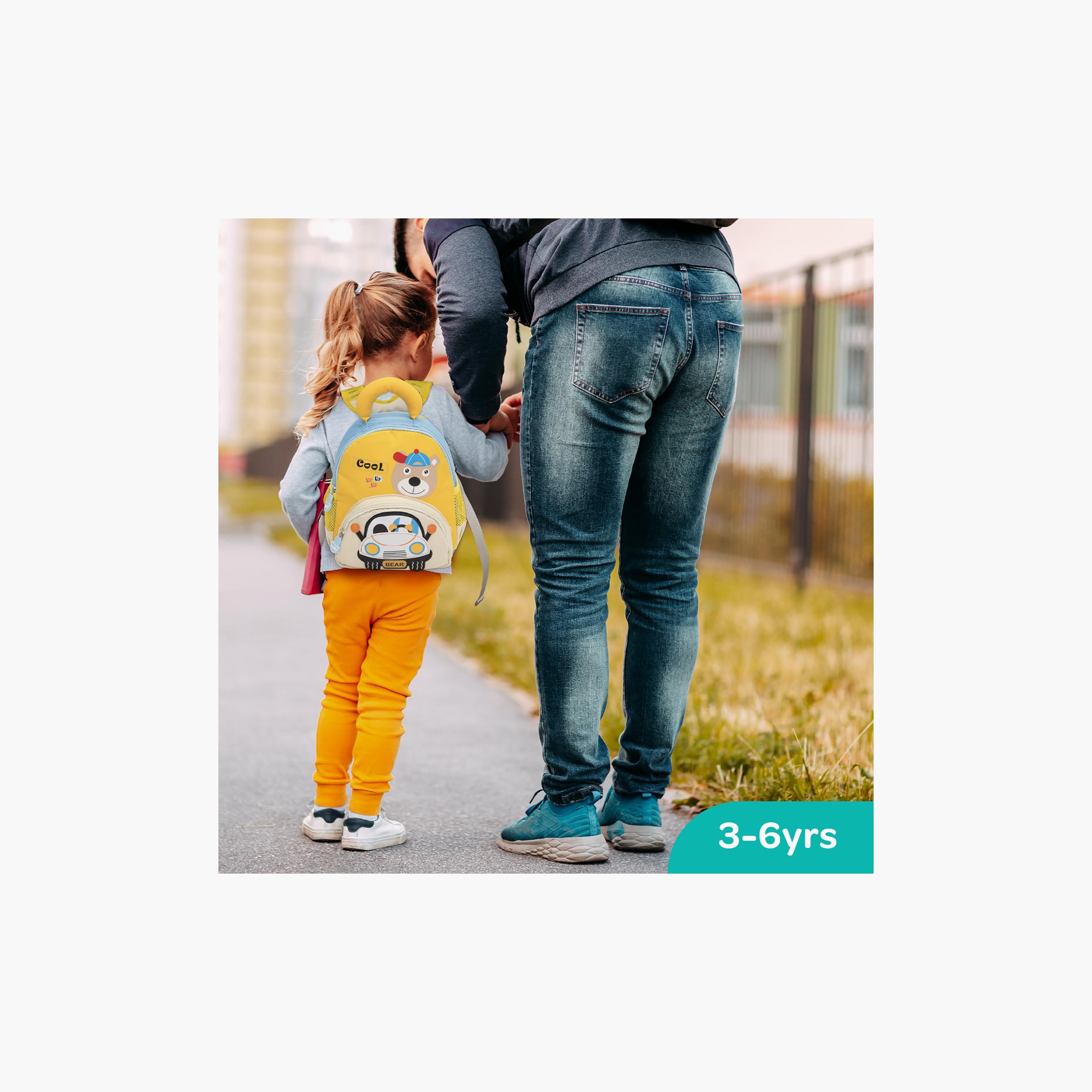 Moon 3D Design Waterproof Backpack - Bear-school-bagsandbackpacks-backpacks-image-3