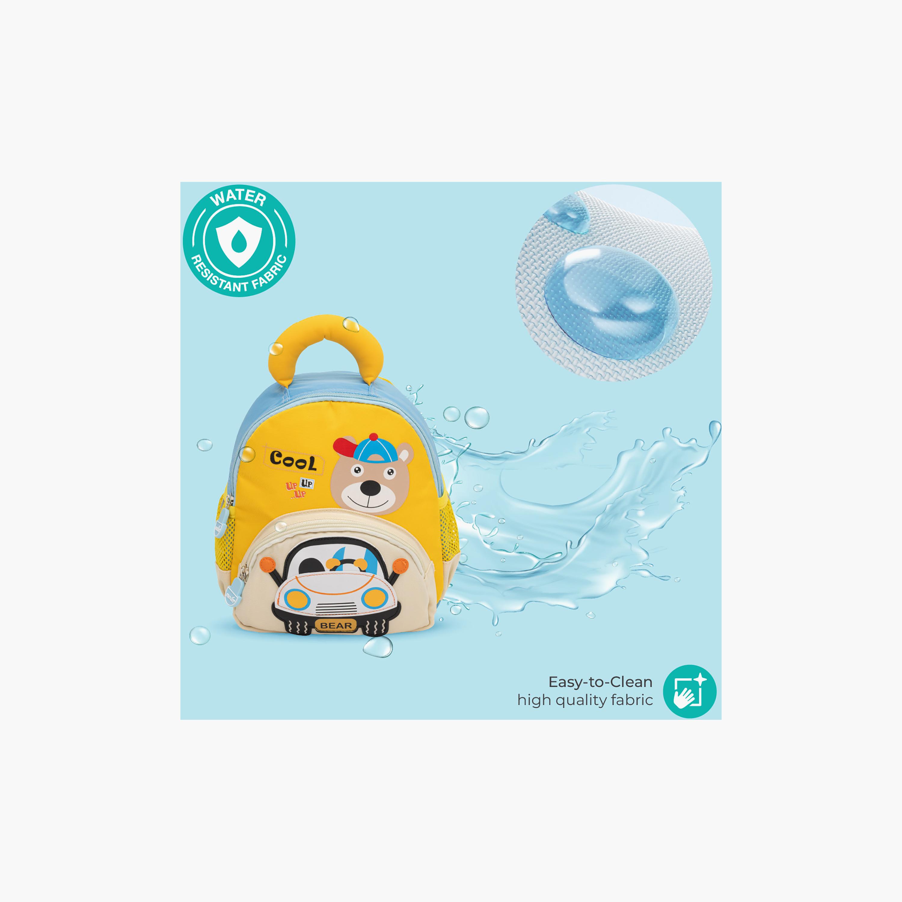 Moon 3D Design Waterproof Backpack - Bear-school-bagsandbackpacks-backpacks-image-4