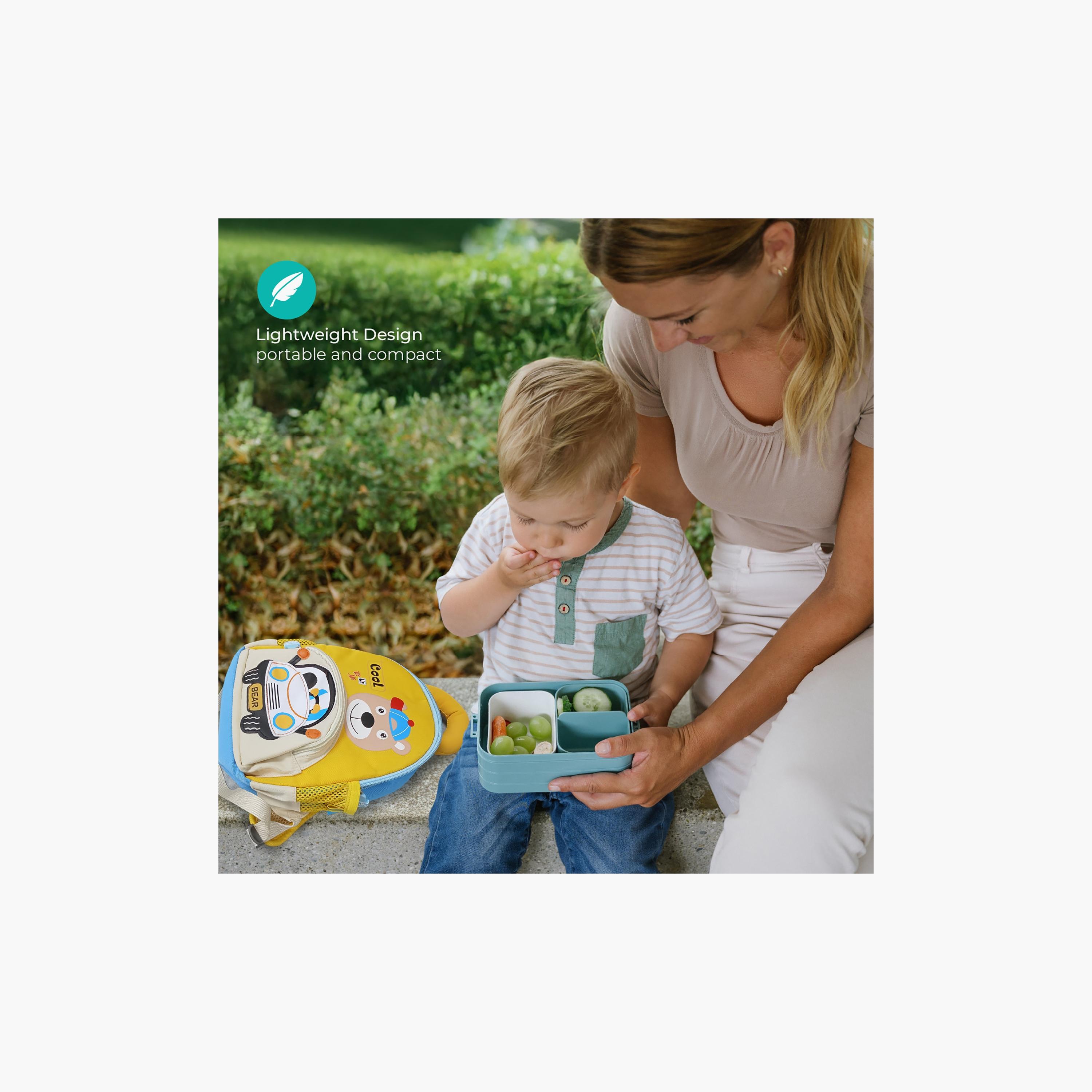 Moon 3D Design Waterproof Backpack - Bear-school-bagsandbackpacks-backpacks-image-5